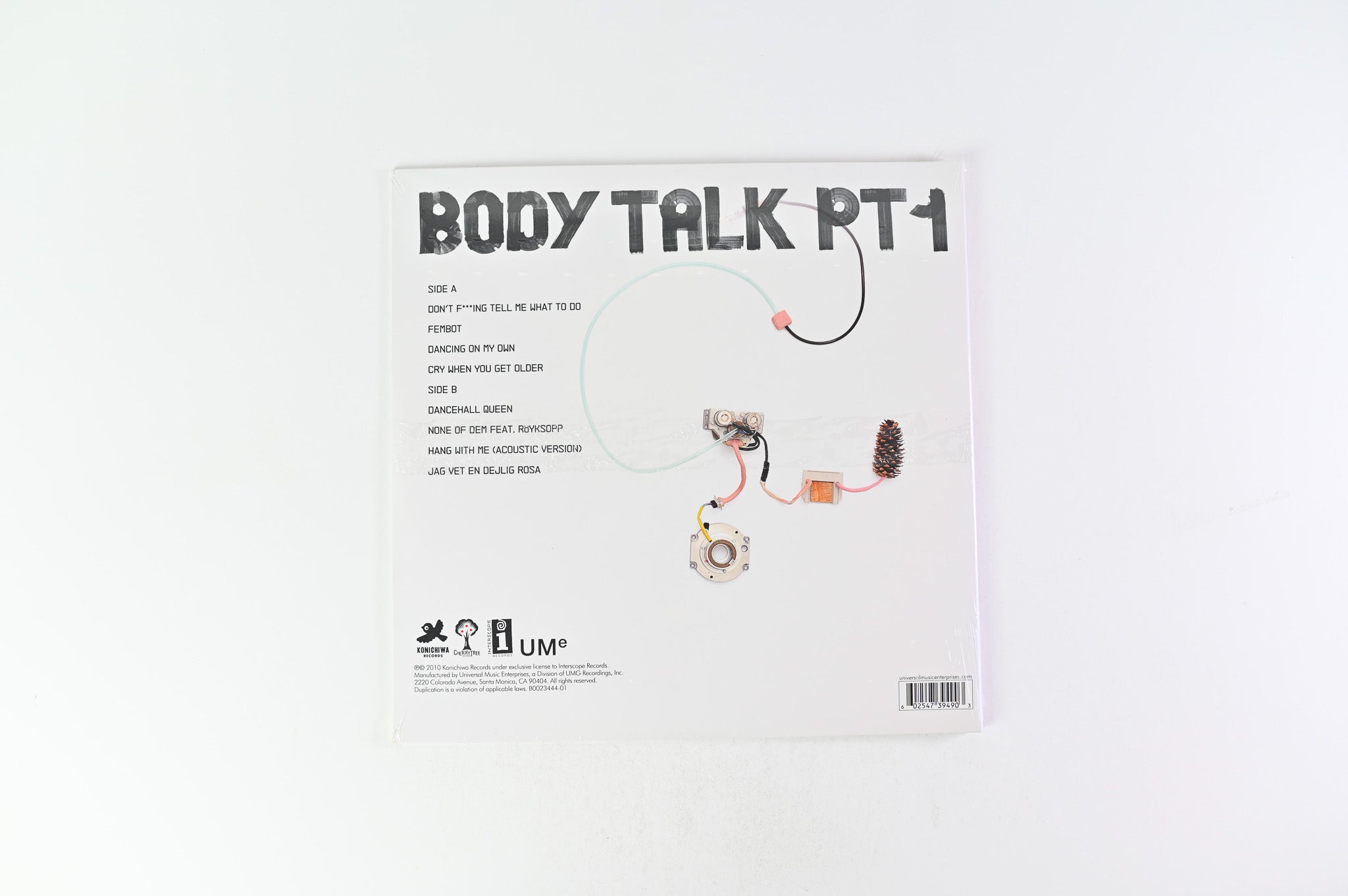 Robyn - Body Talk Pt. 1 on Konichiwa Records Orange Vinyl Sealed