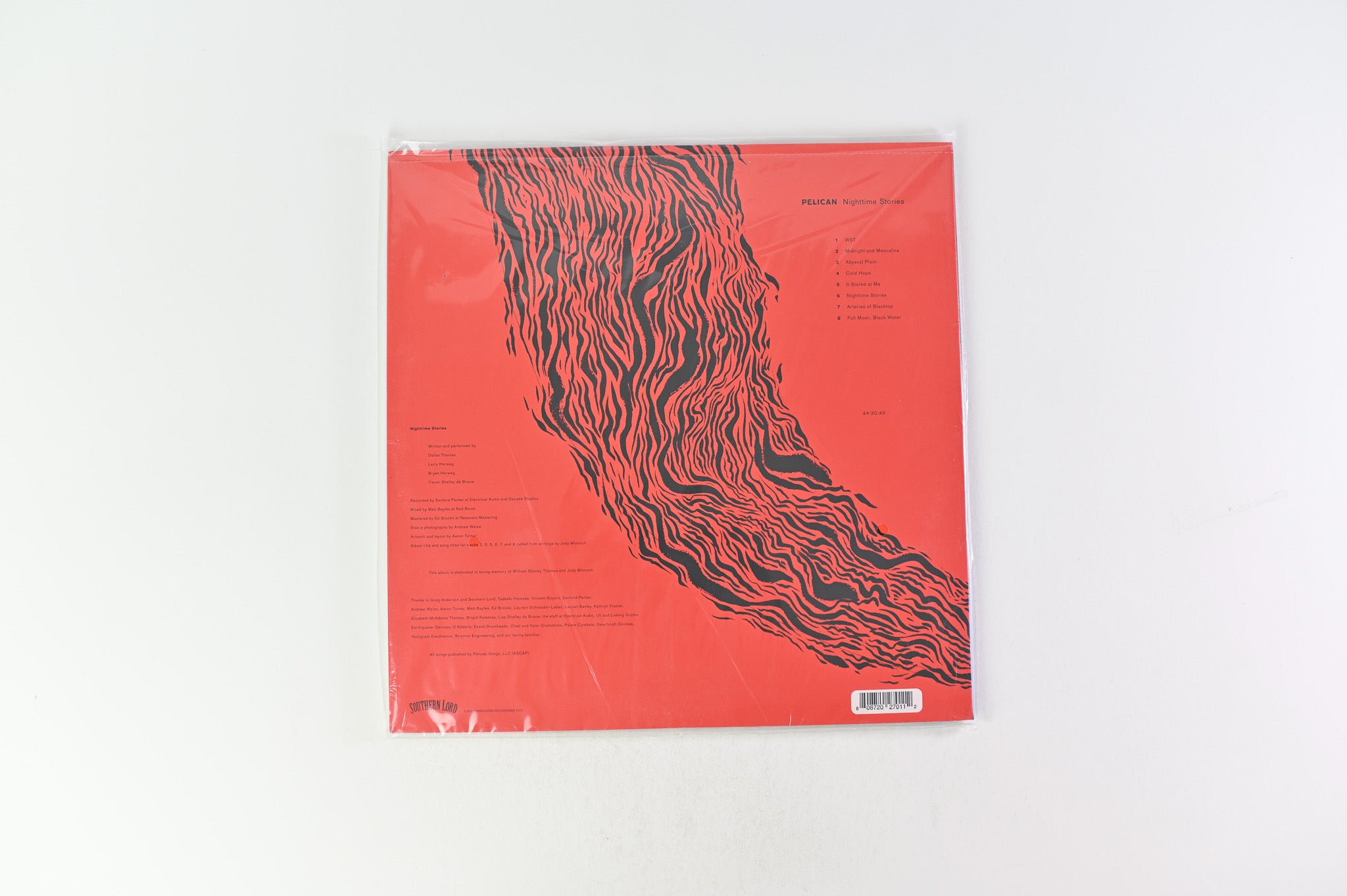 Pelican - Nighttime Stories on Southern Lord Ltd Red Vinyl 45 RPM 2 x 12" Sealed