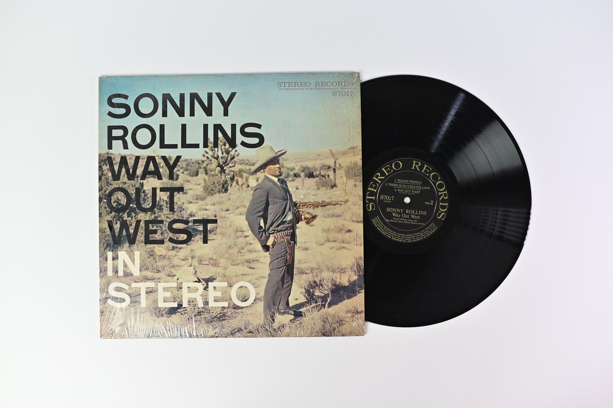 Sonny Rollins - Way Out West on Stereo Records Deep Groove 1958 Pressing