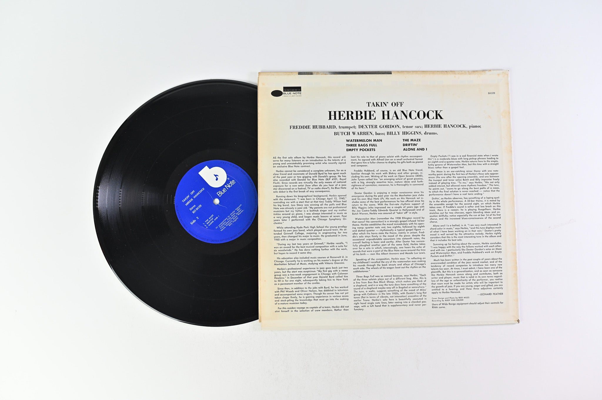 Herbie Hancock - Takin' Off on Blue Note Reissue