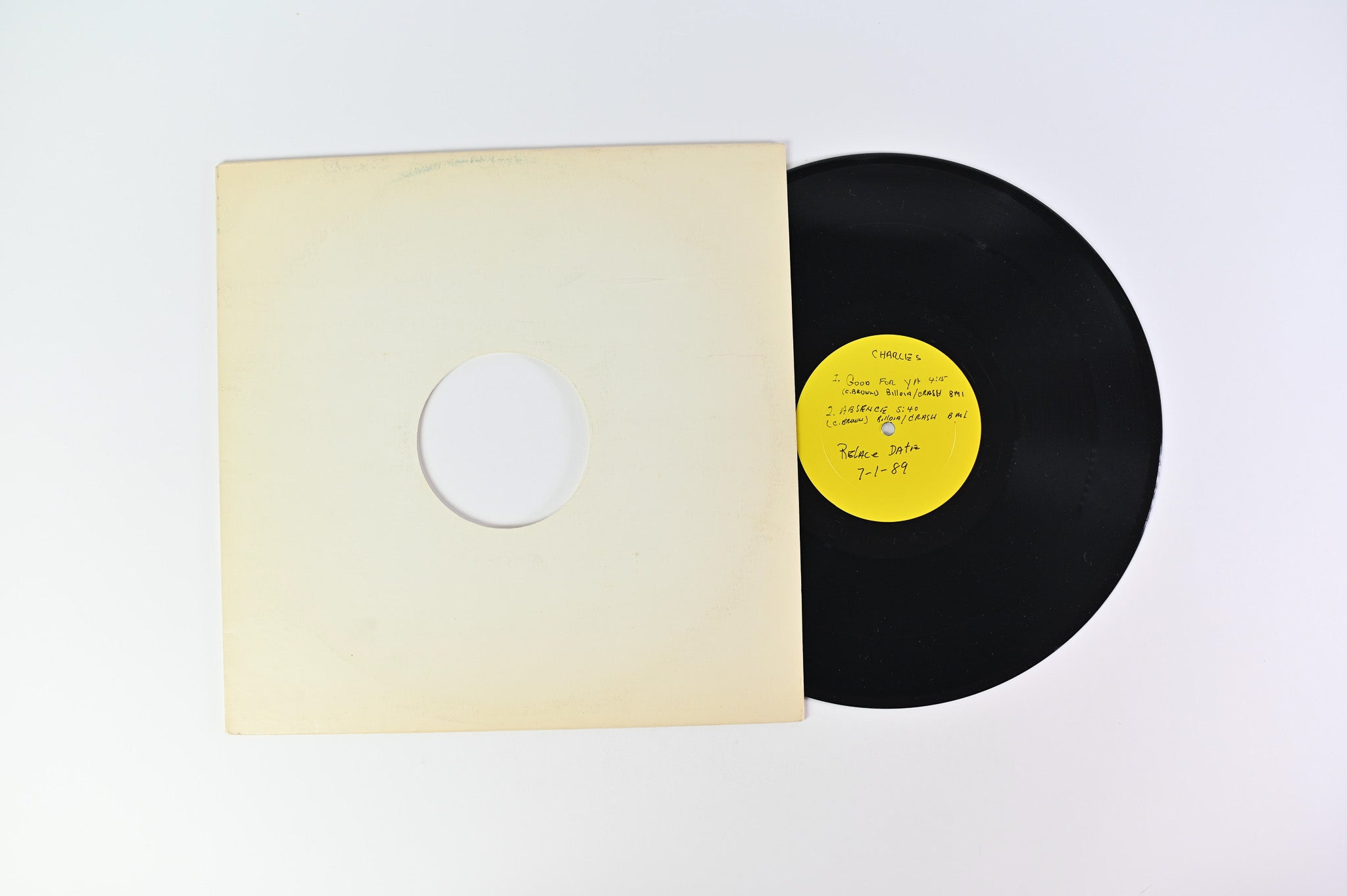 Charles Brown - Good For Ya on Ham Sem Test Pressing