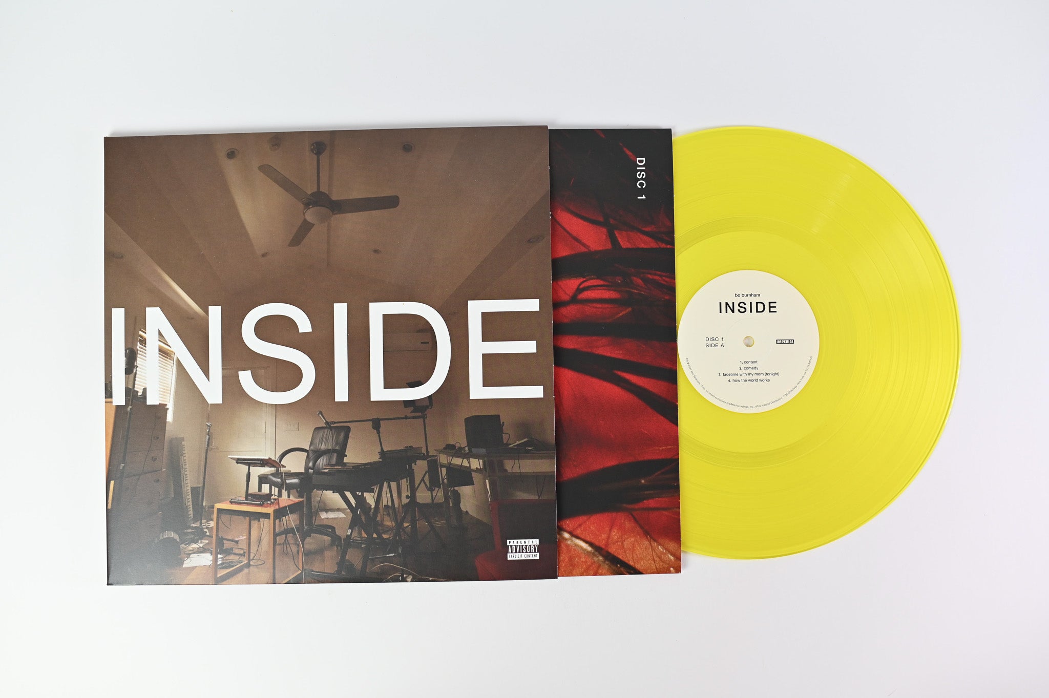 Bo Burnham - Inside on Imperial Ltd Yellow Translucent
