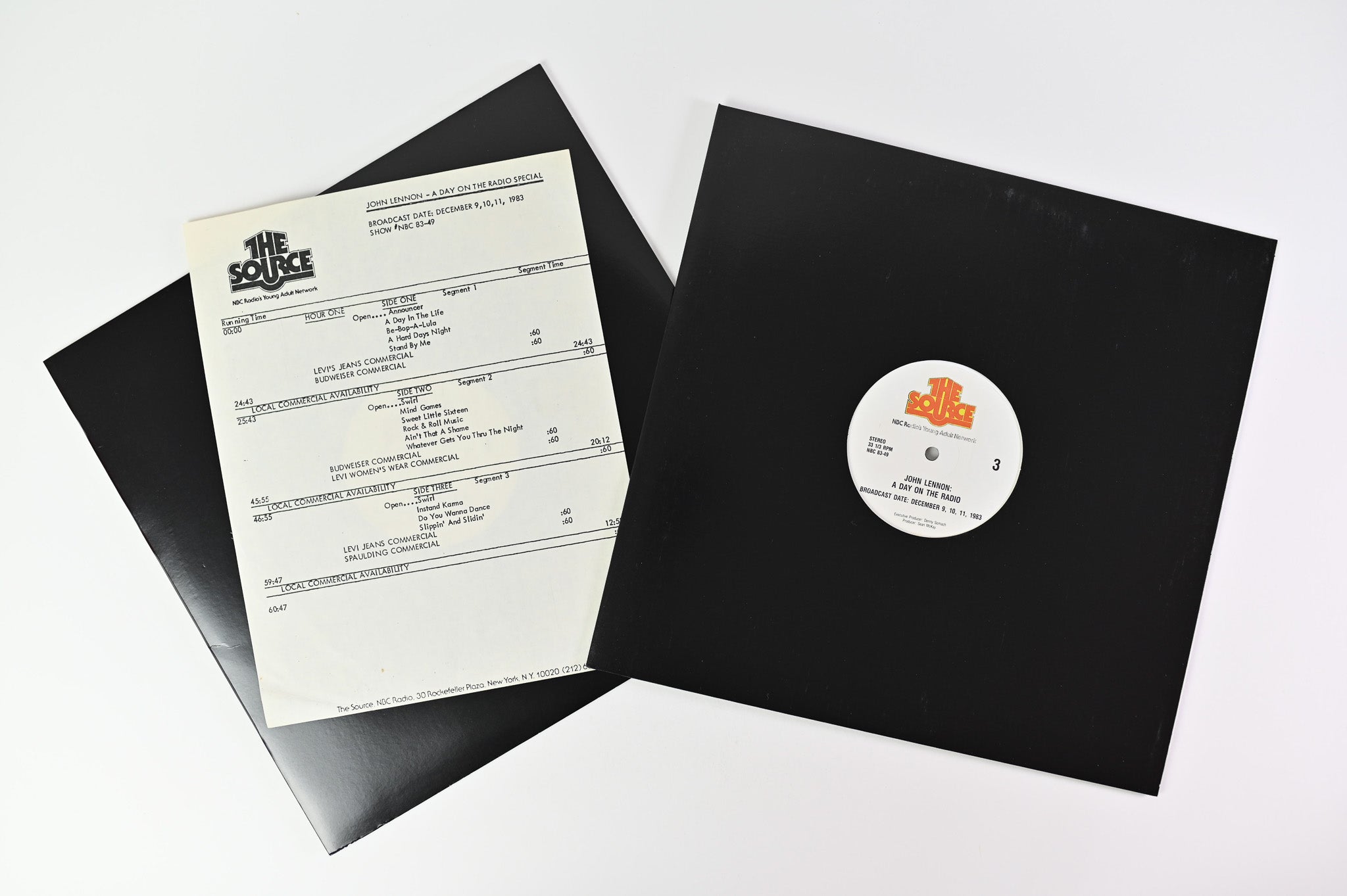 John Lennon -  Day on The Radio Special The Source December 1983