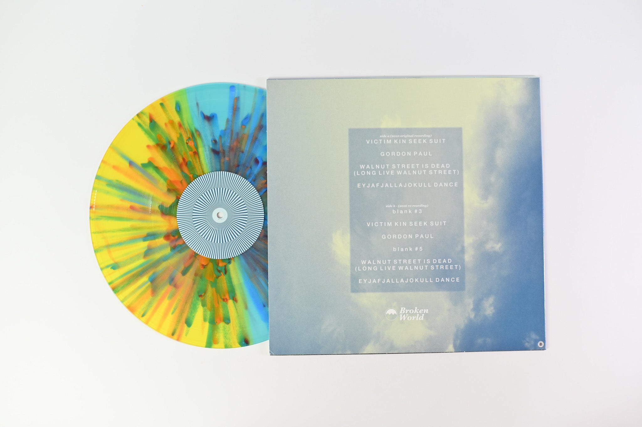 The World Is A Beautiful Place & I Am No Longer Afraid To Die - Formlessness 2016 on Broken World Multi Color Splatter