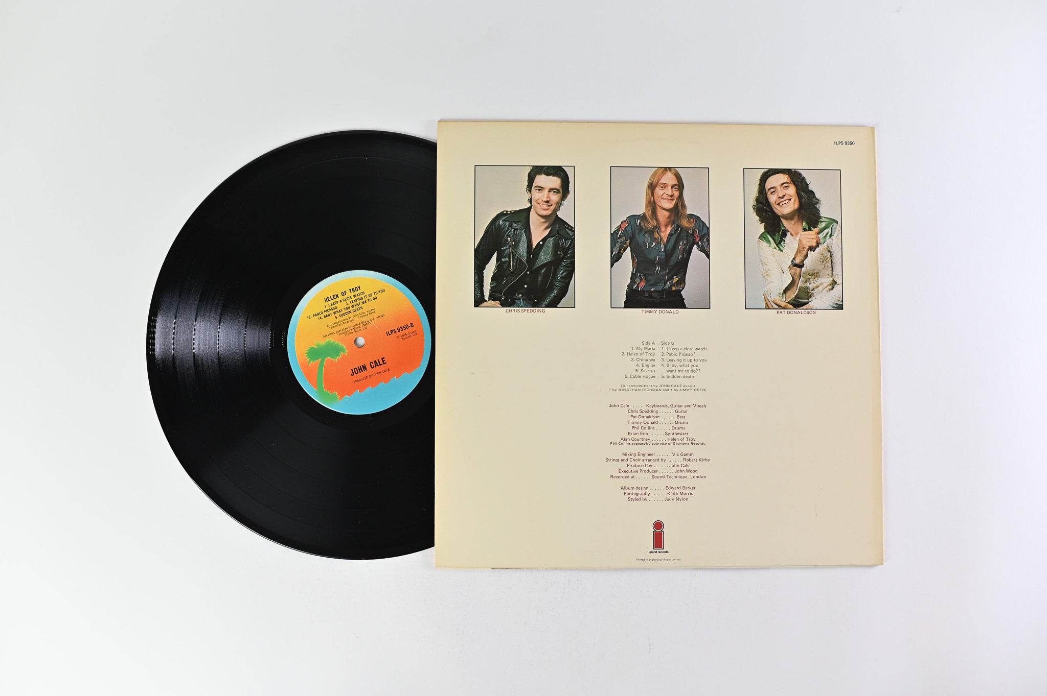 John Cale - Helen Of Troy on Island Records UK