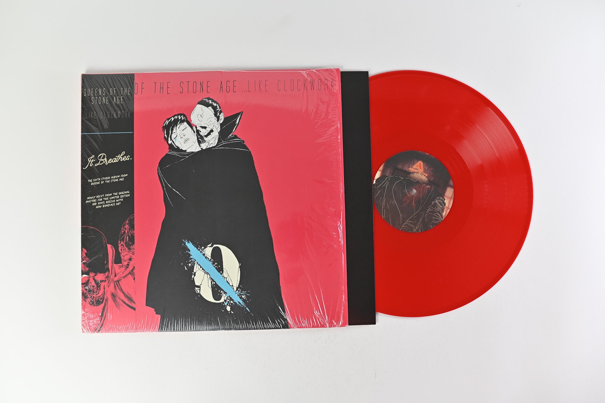 Queens Of The Stone Age - ...Like Clockwork on Matador Reissue on Red Opaque Vinyl 45 RPM
