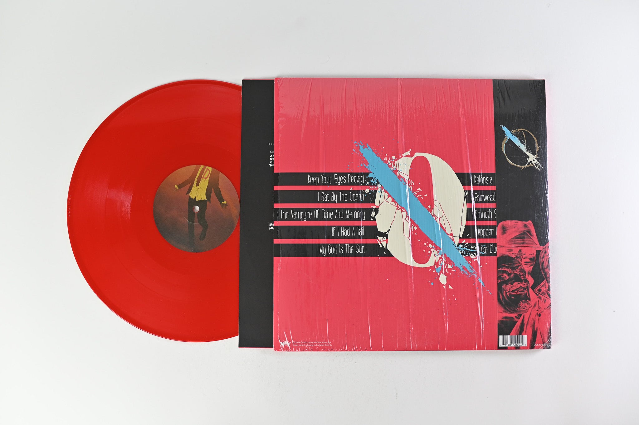 Queens Of The Stone Age - ...Like Clockwork on Matador Reissue on Red Opaque Vinyl 45 RPM