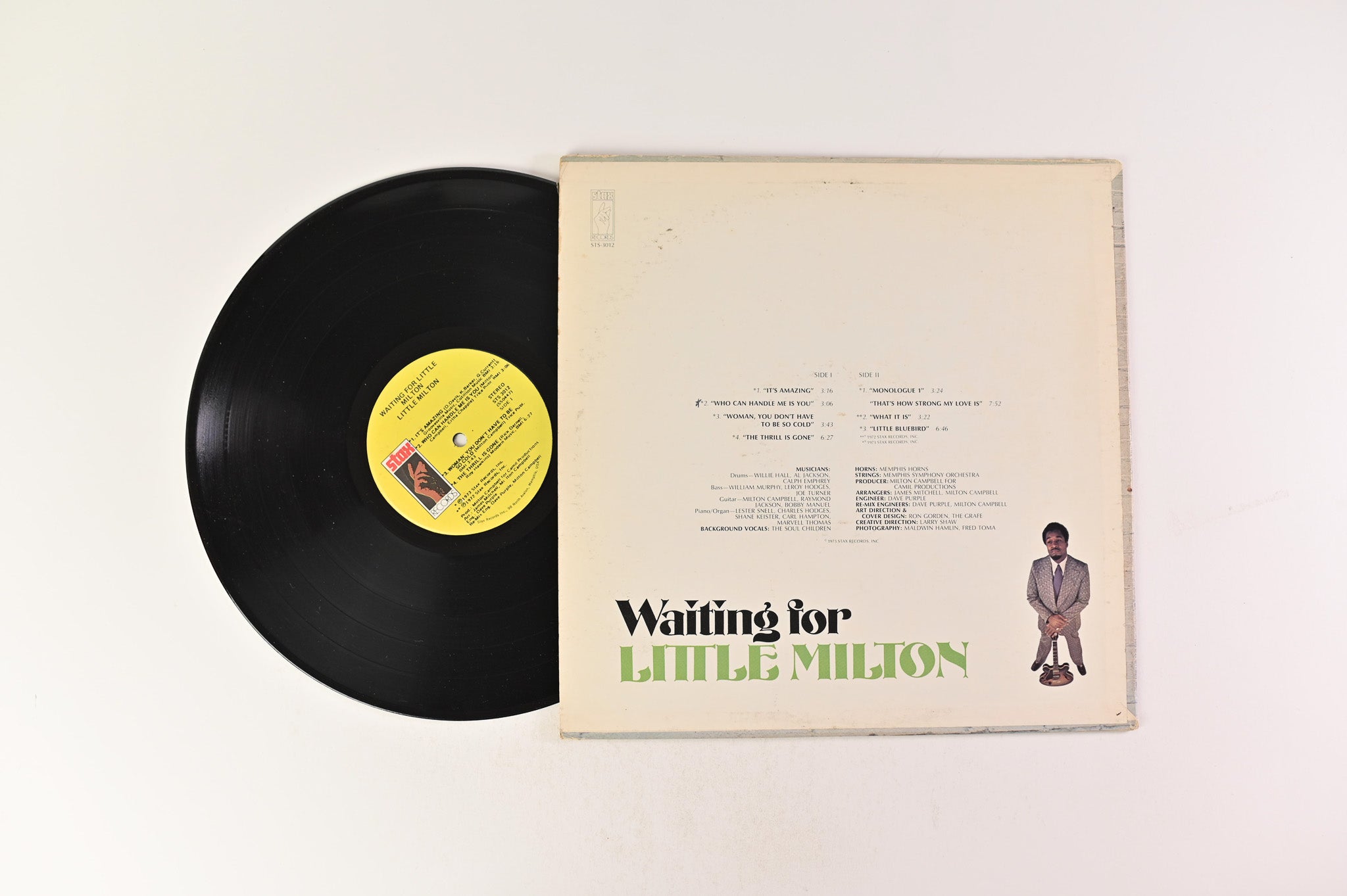 Little Milton - Waiting For Little Milton on Stax