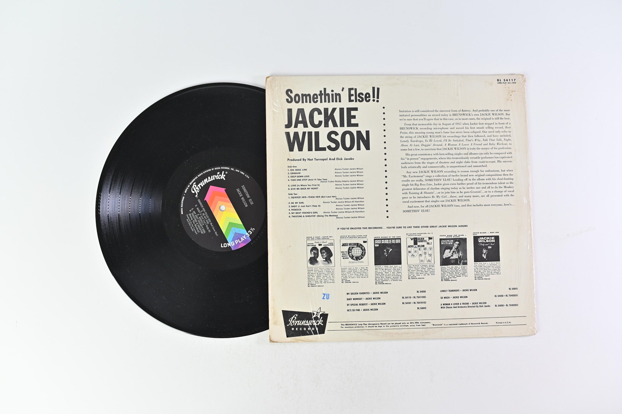 Jackie Wilson - Somethin' Else!! on Brunswick