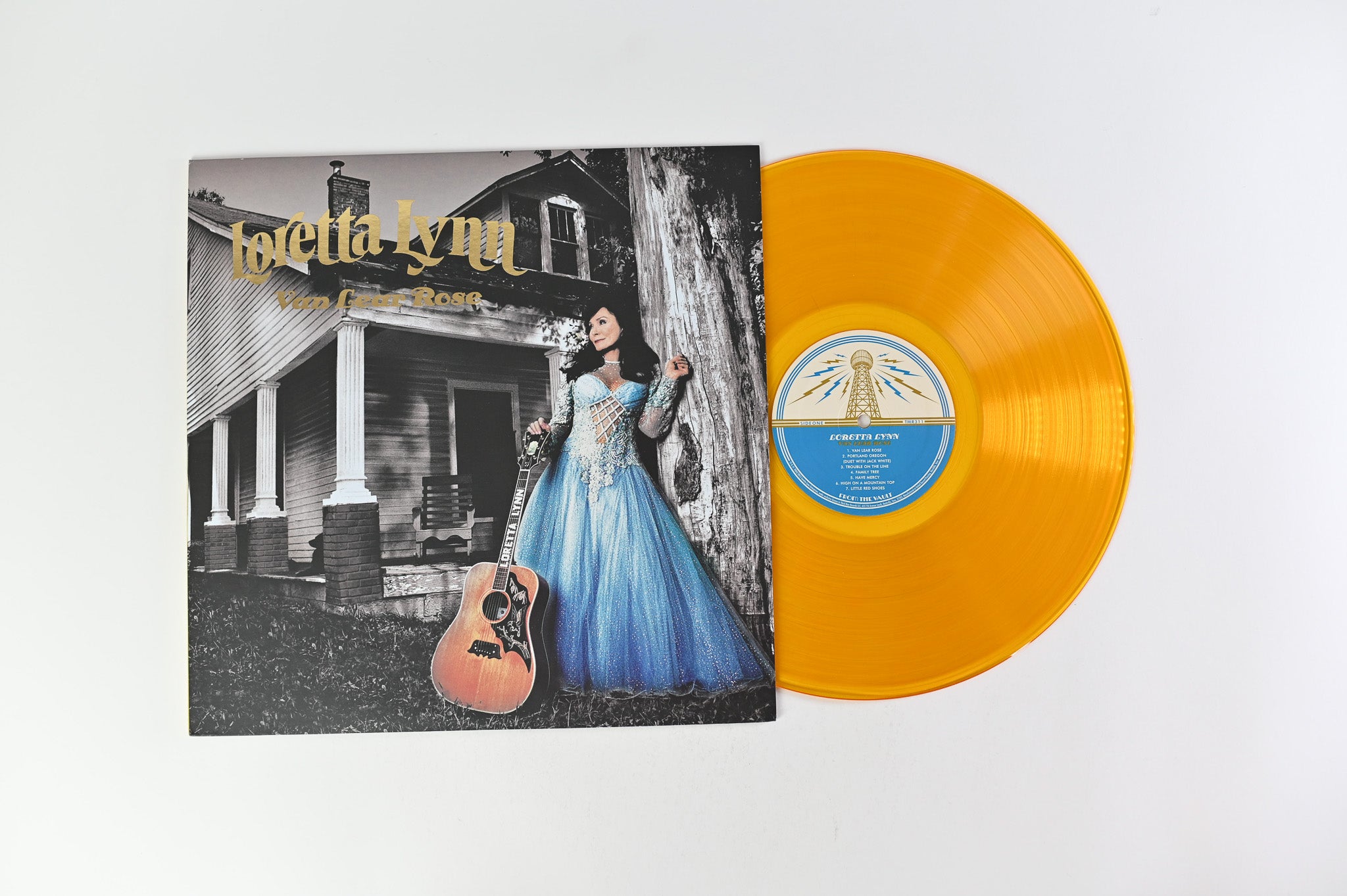 Loretta Lynn - Van Lear Rose on Third Man Records Gold Vinyl w/ 7"
