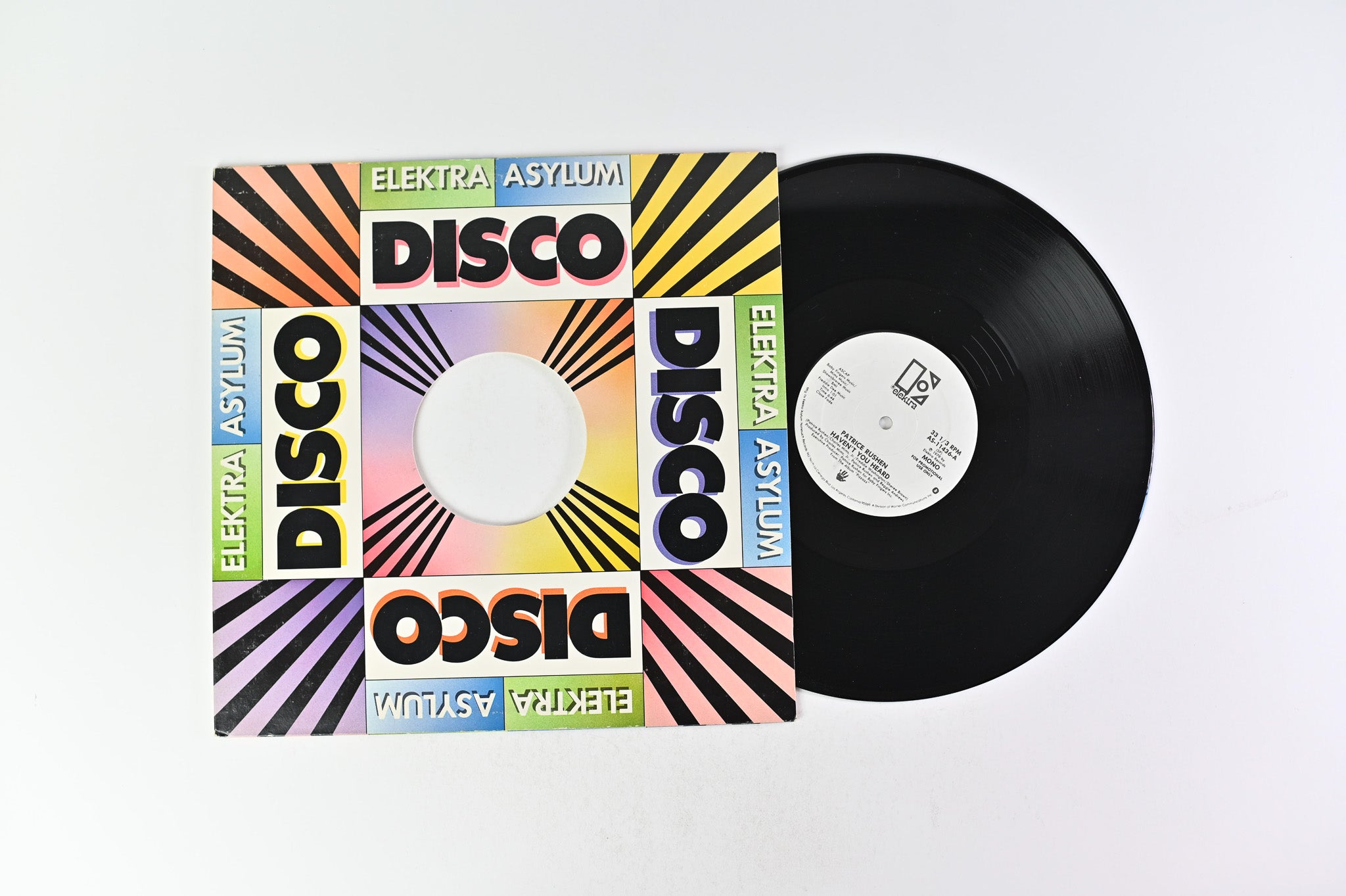 Patrice Rushen - Haven't You Heard on Elektra Promo 12" Single