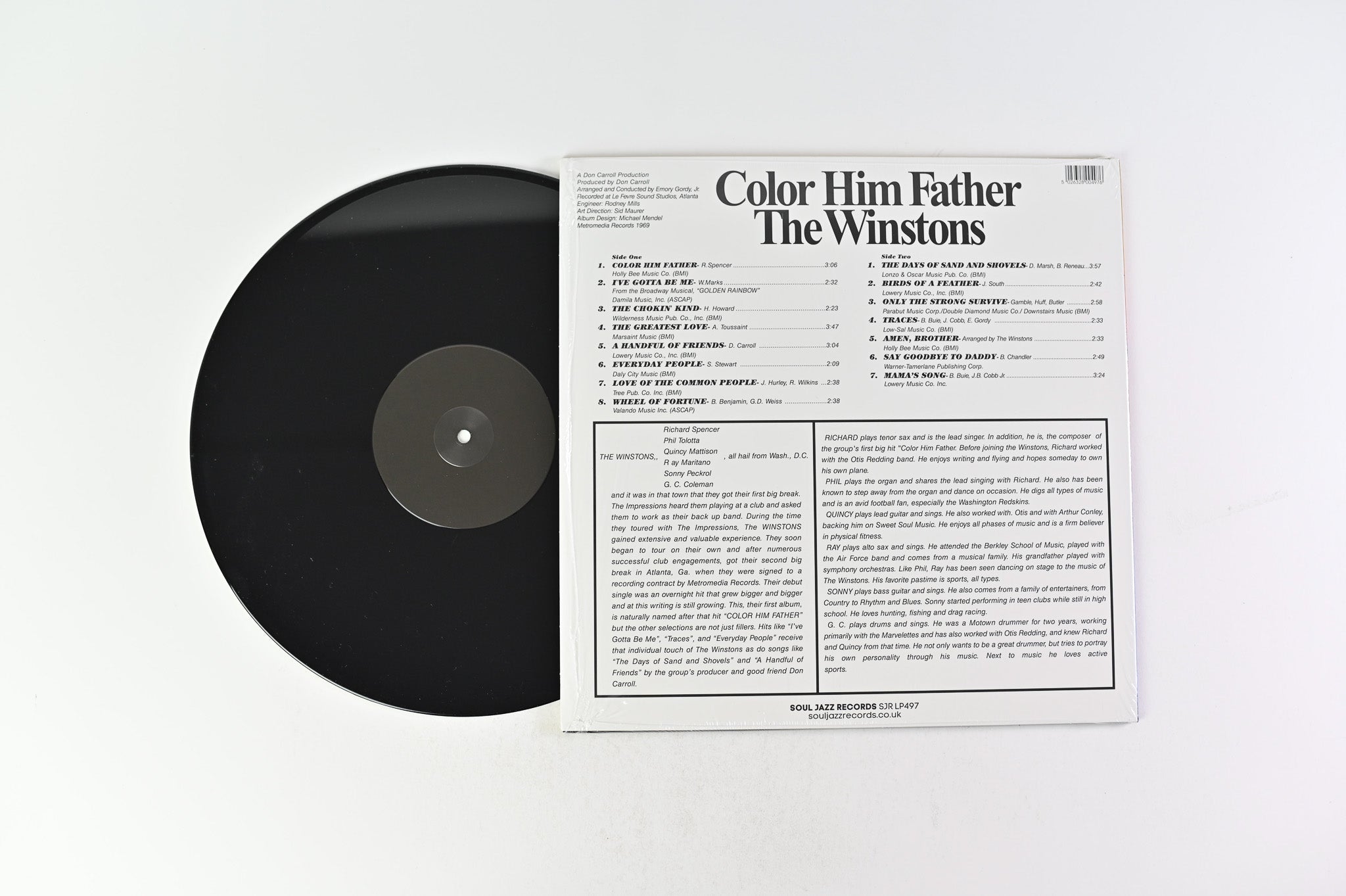 英LP Winstons Color Him Father SJRLP497 Soul Jazz Records UK /00420 The Winstons - Color Him Father - Amazon.com Music