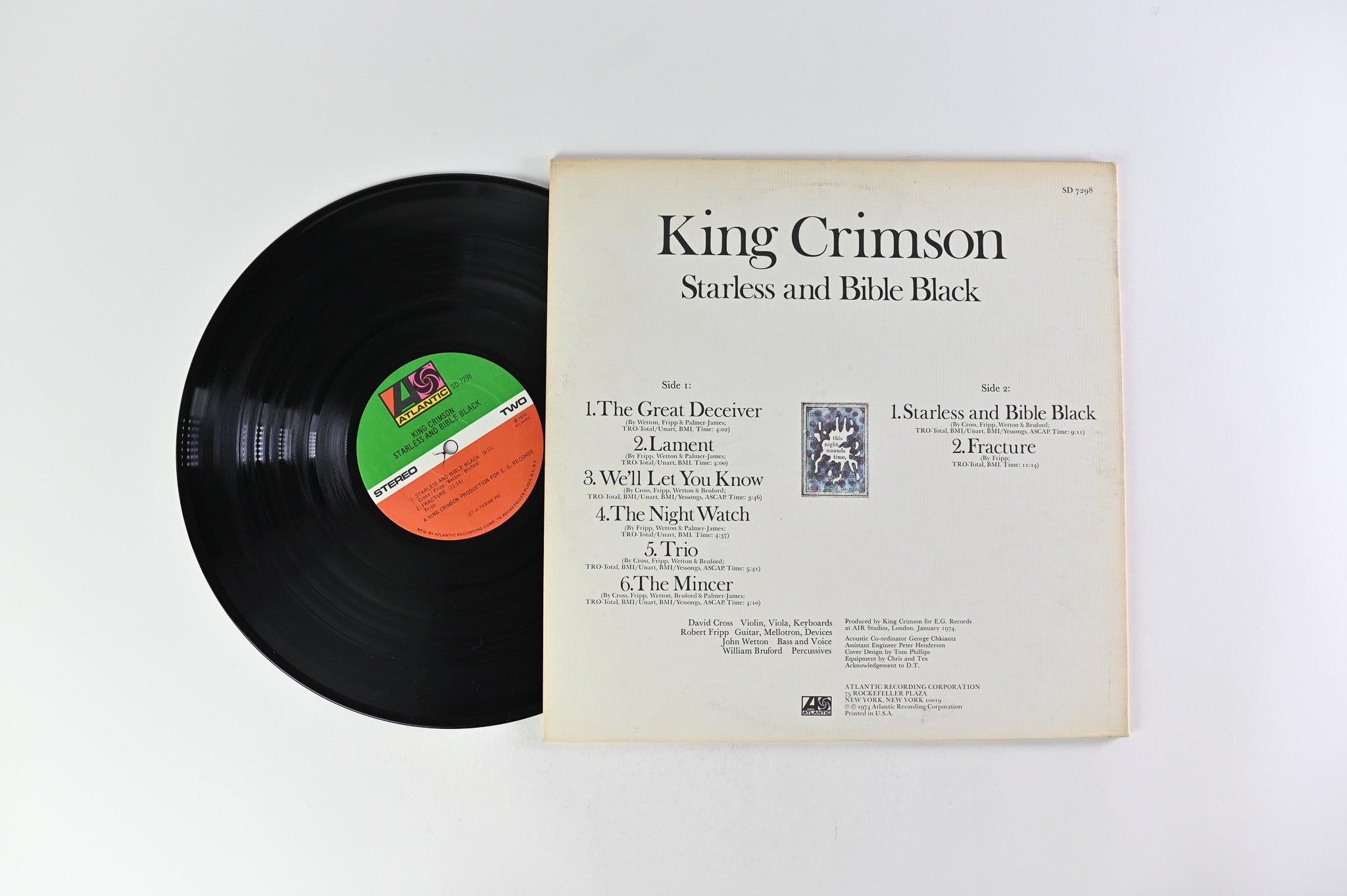 King Crimson - Starless And Bible Black on Atlantic