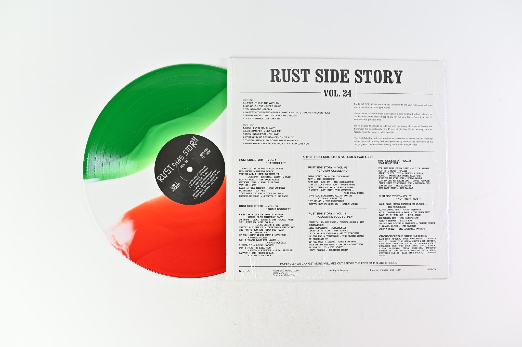 Various - Rust Side Story Vol. 24 on Numbero Tri Colored