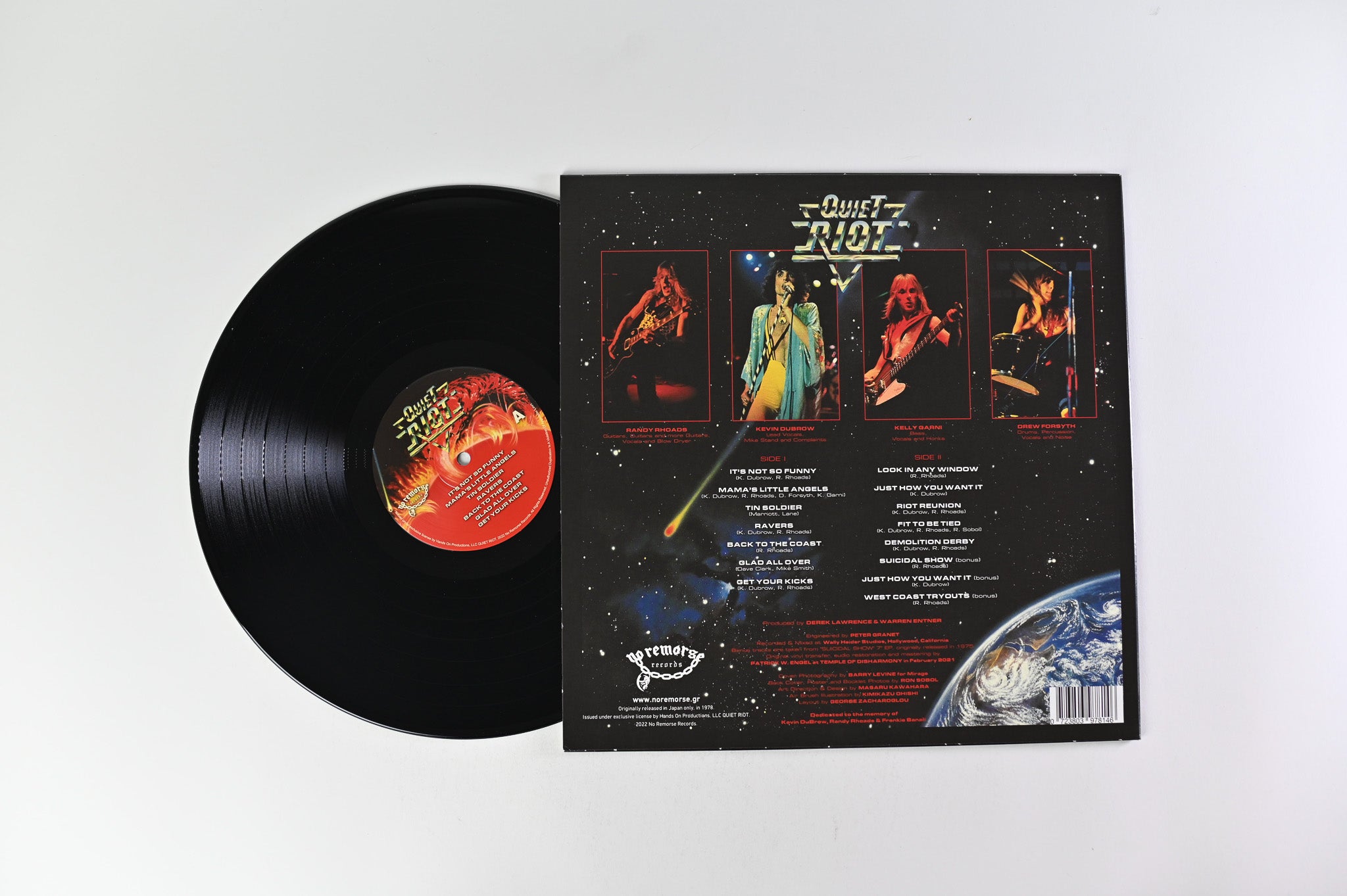 Quiet Riot - Quiet Riot Reissue on No Remorse Records