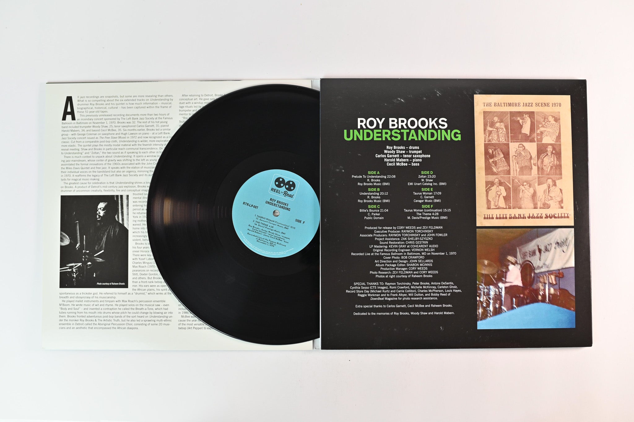 Roy Brooks - Understanding on Reel to Real RSD 2021 Ltd Numbered 180 Gram