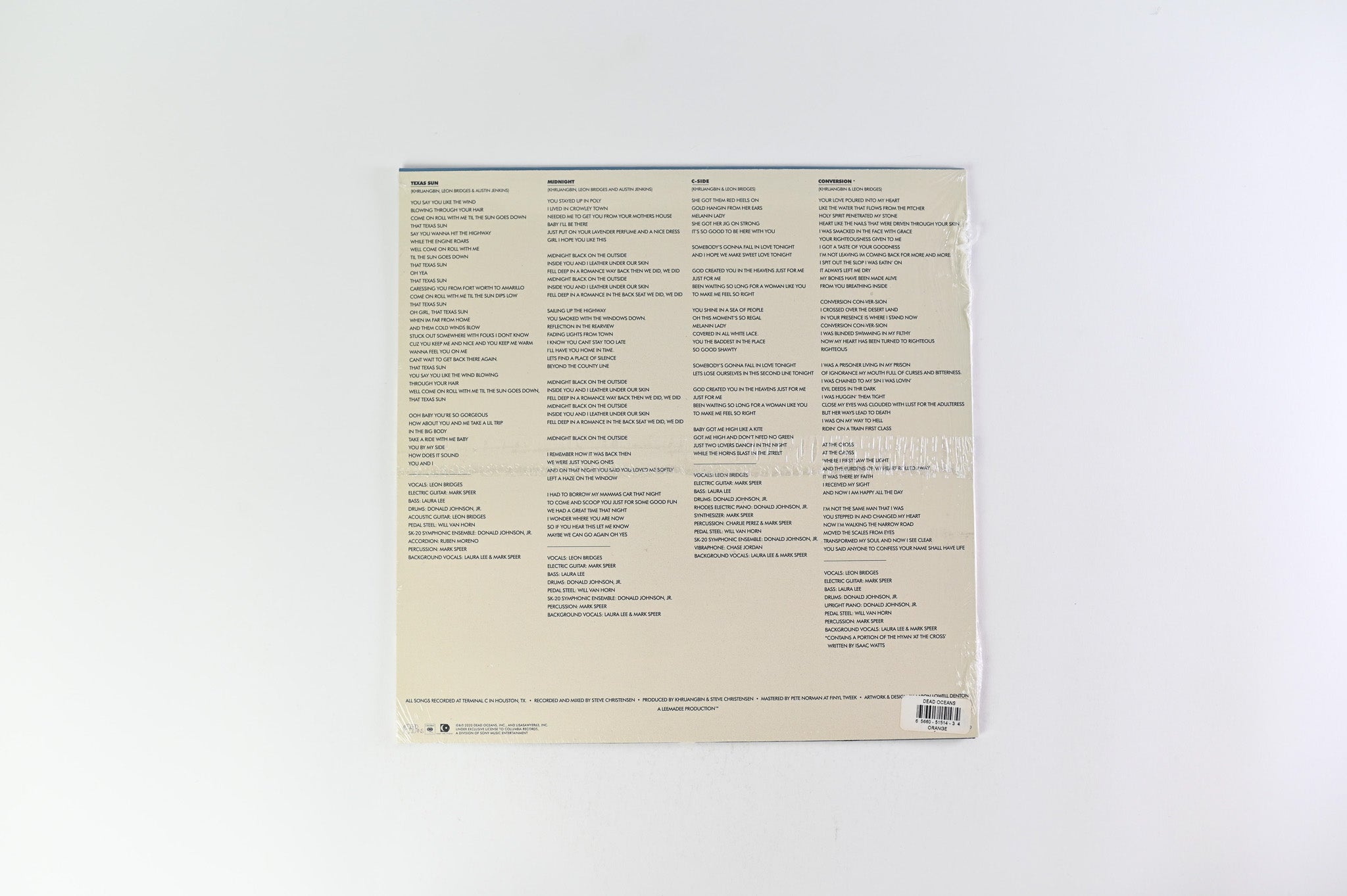 Khruangbin - Texas Sun SEALED on Dead Oceans Orange Translucent Vinyl