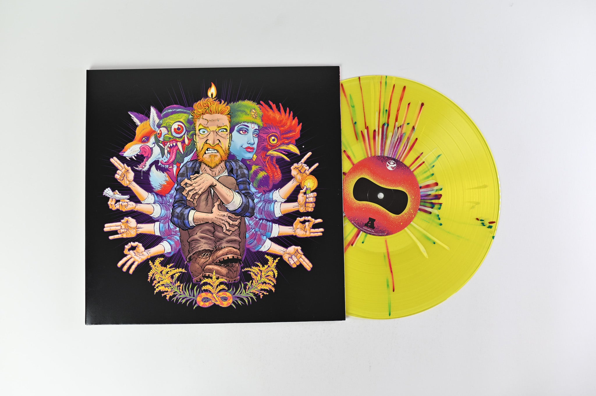 Tyler Childers - Country Squire on Hickman Holler Records Yellow Translucent w/Splatter Vinyl