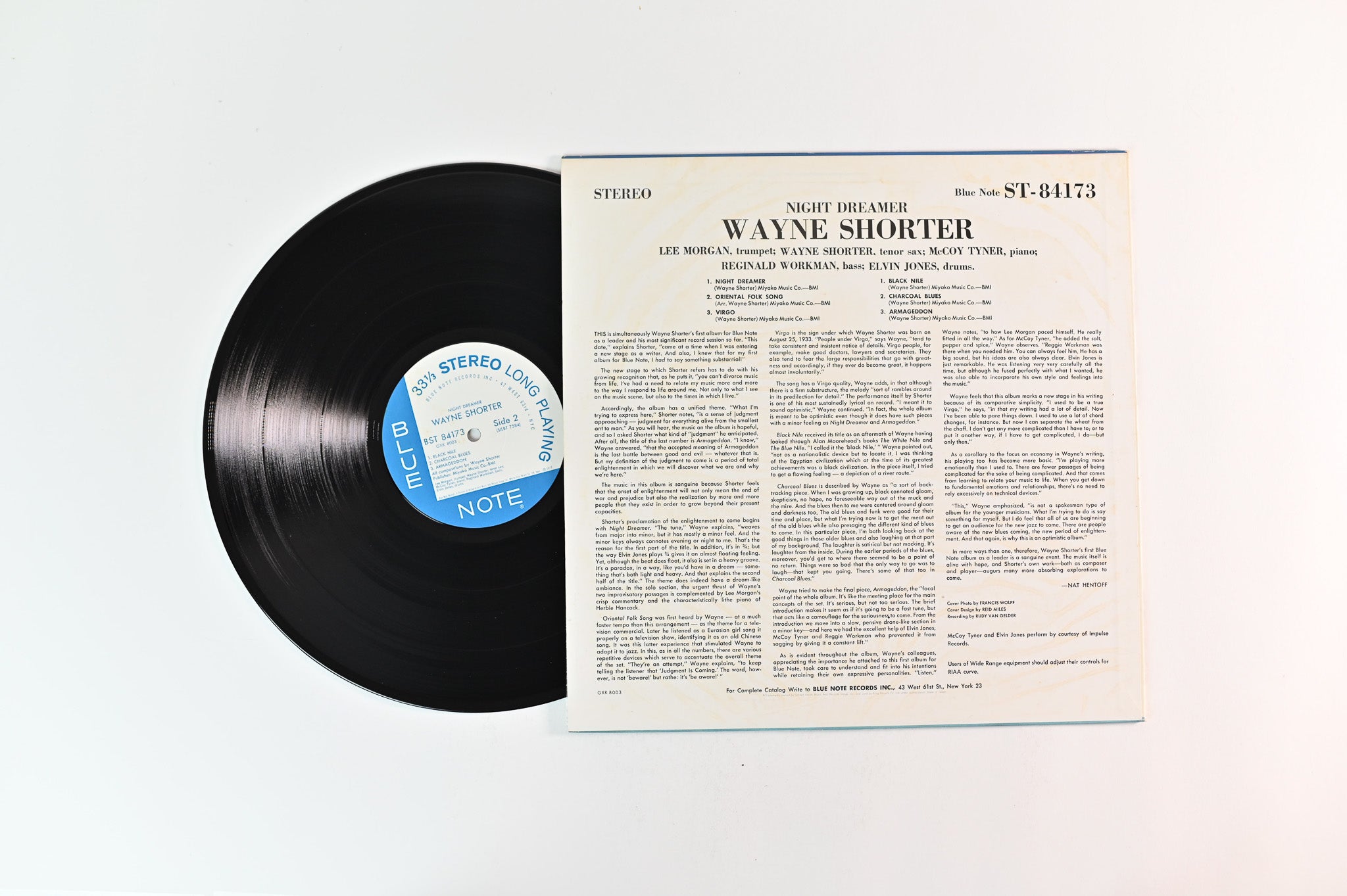 Wayne Shorter - Night Dreamer on Blue Note Japanese Reissue