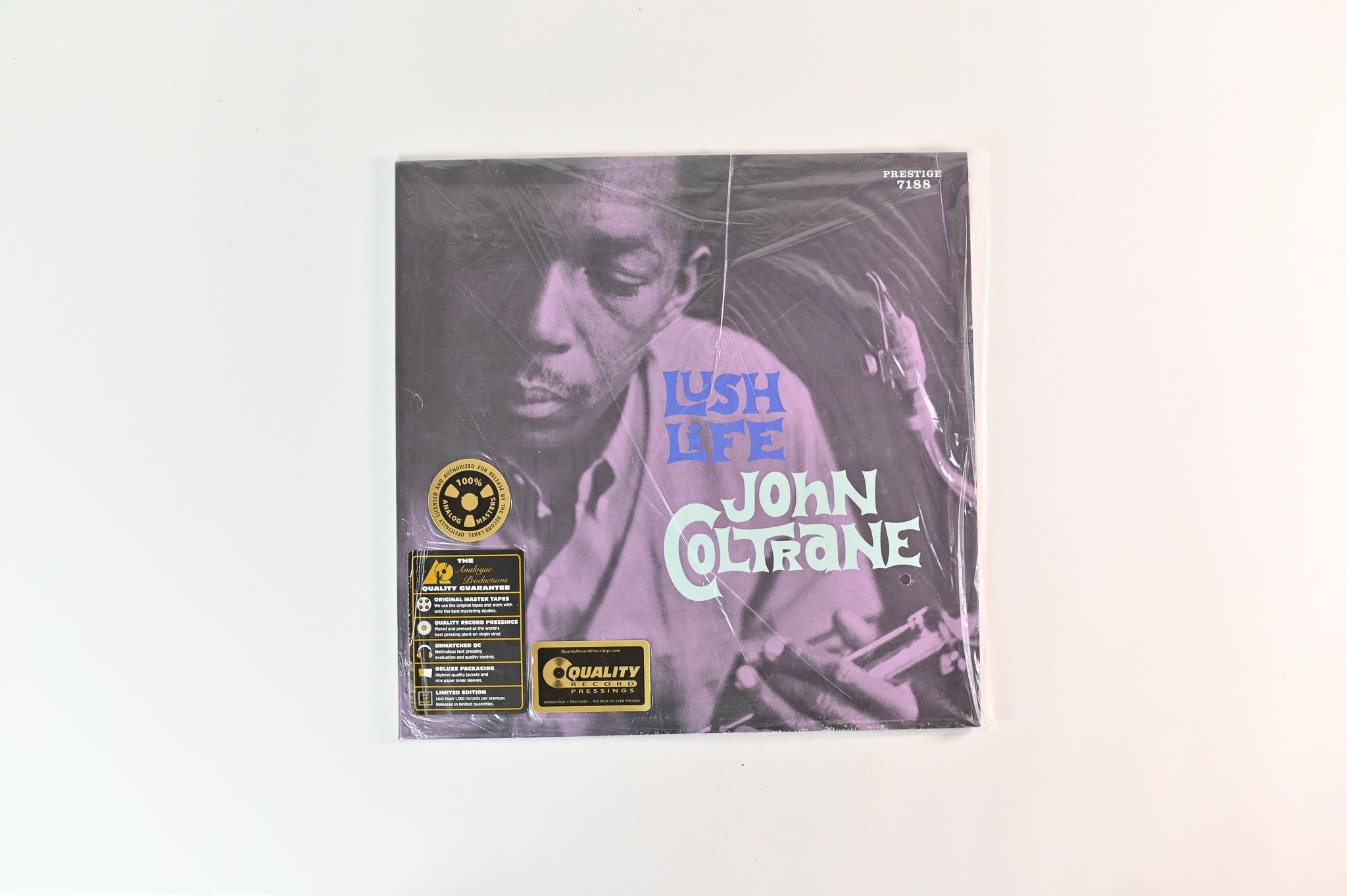 John Coltrane - Lush Life on Prestige Analogue Productions Ltd Mono 180 Gram Reissue
