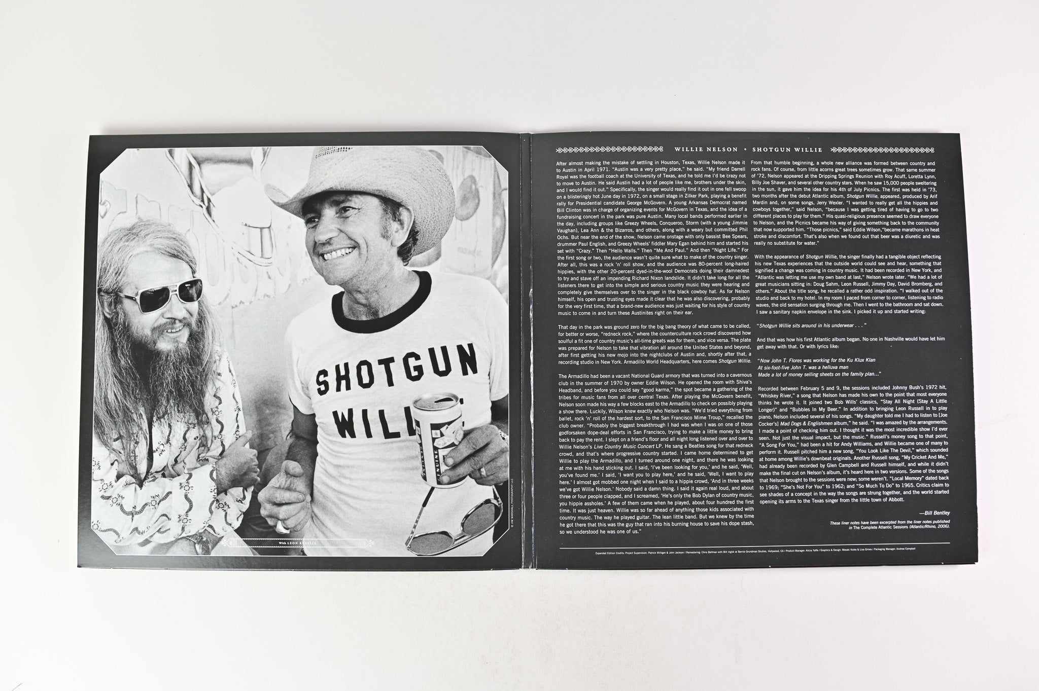 Willie Nelson - Shotgun Willie on Atlantic/Rhino Records RSD Reissue