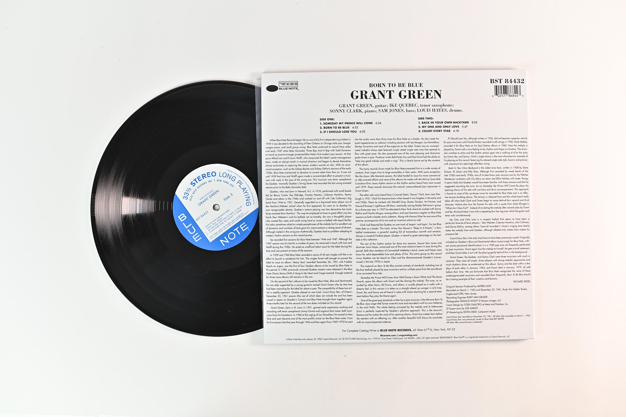 Grant Green - Born To Be Blue on Blue Note Tone Poet Series Reissue