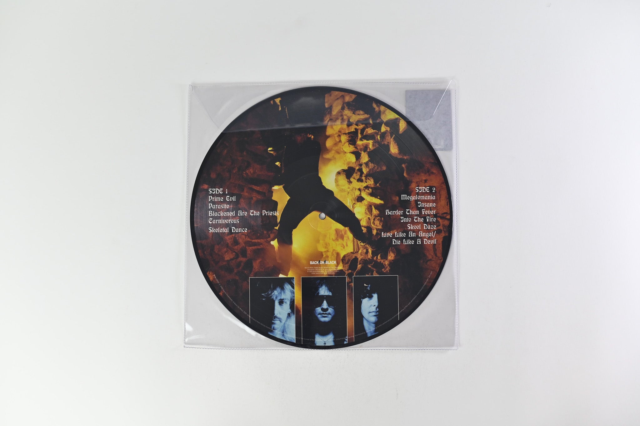 Venom - Prime Evil on Back On Black - Picture Disc