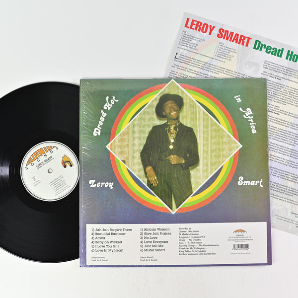Leroy Smart - Dread Hot In Africa on Burning Sounds Ltd. Reissue