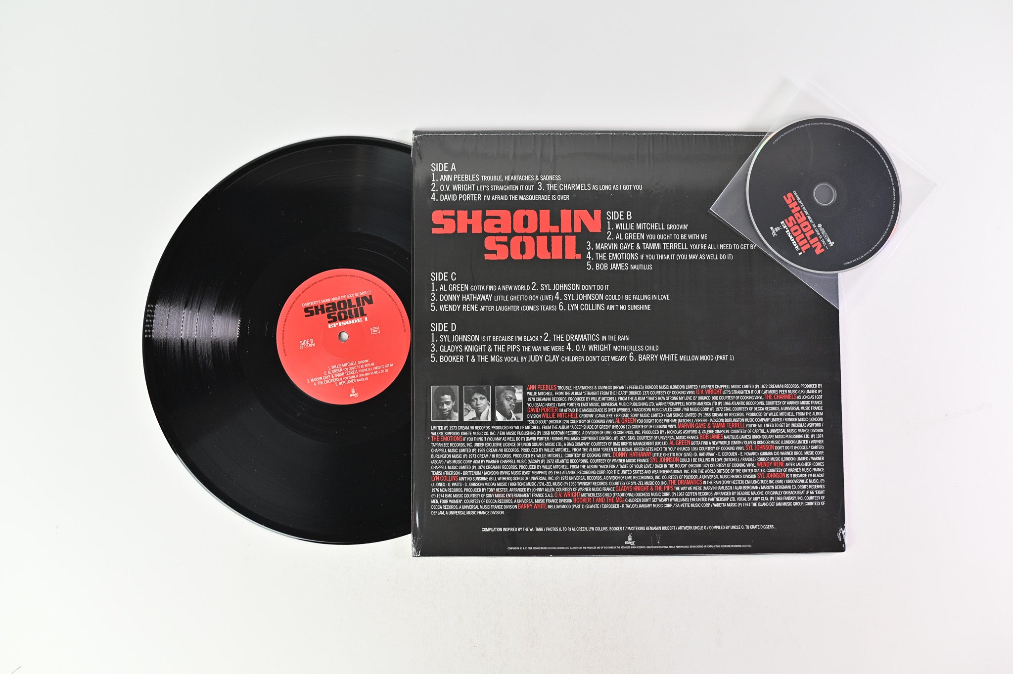 Various - Shaolin Soul (Episode 1) on Because Music Reissue