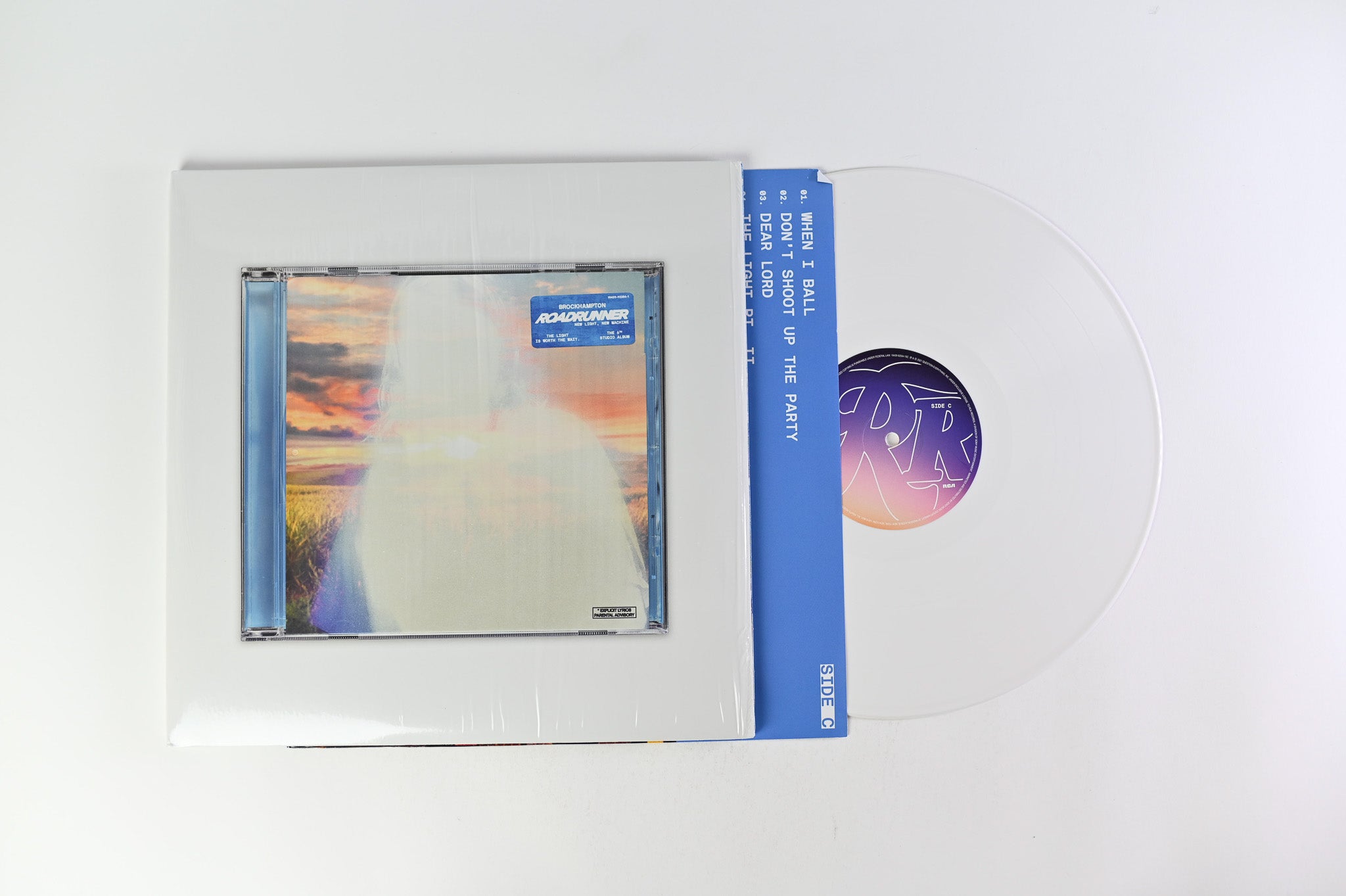 Brockhampton - Roadrunner: New Light, New Machine on RCA - White Vinyl