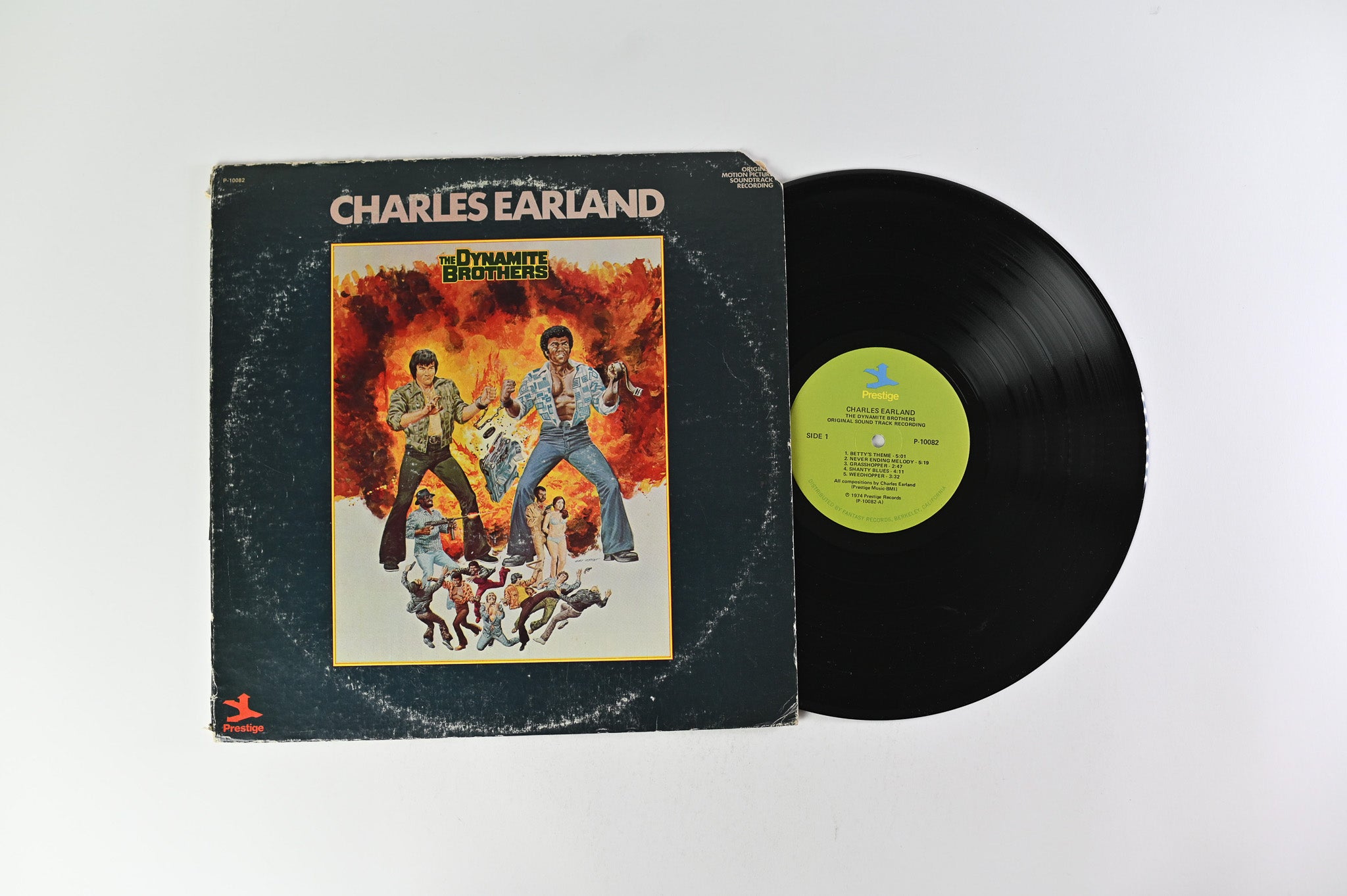 Charles Earland - The Dynamite Brothers (Original Motion Picture Soundtrack Recording) on Prestige