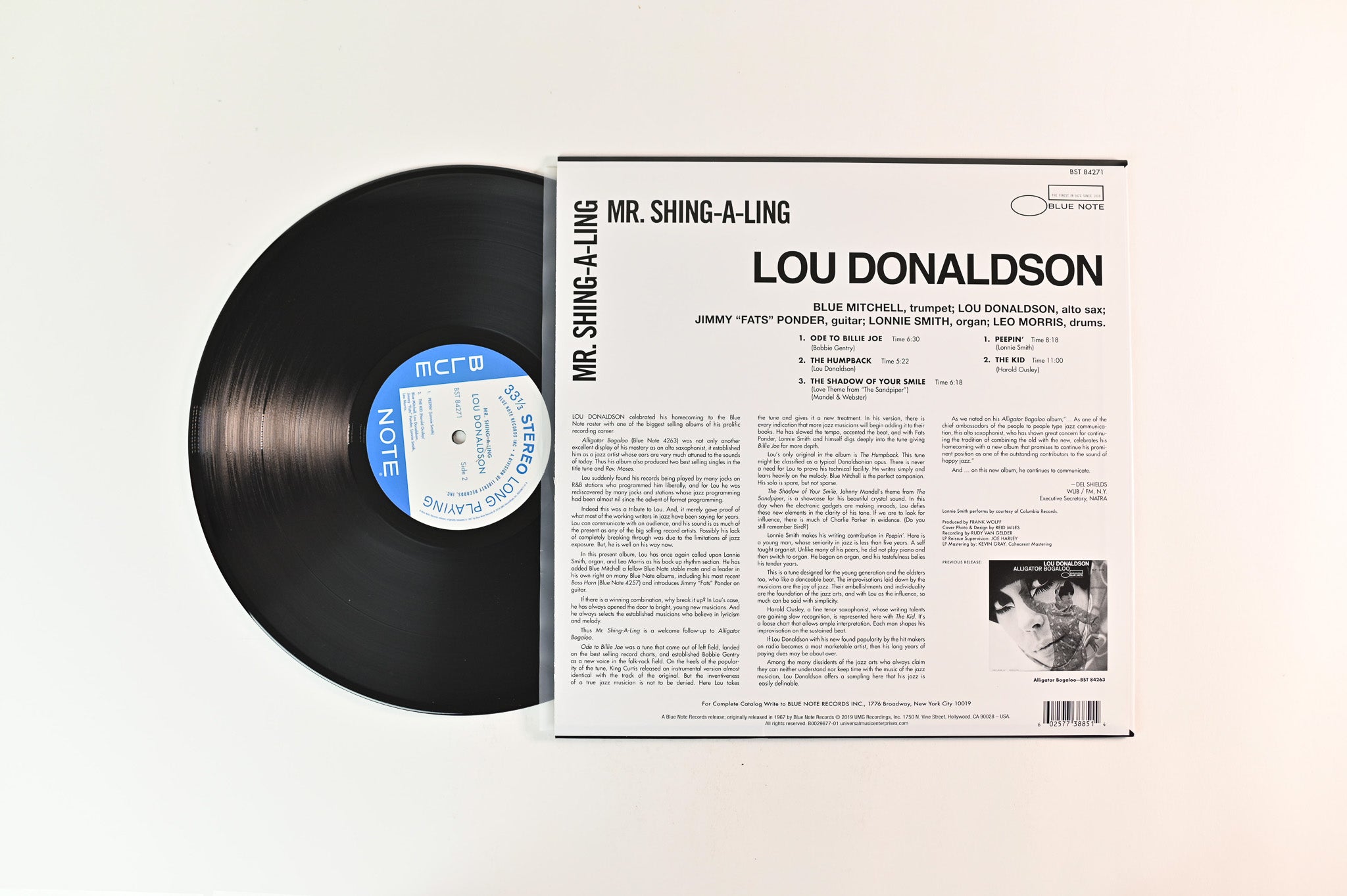 Lou Donaldson - Mr. Shing-A-Ling on Blue Note Tone Poet Series Reissue