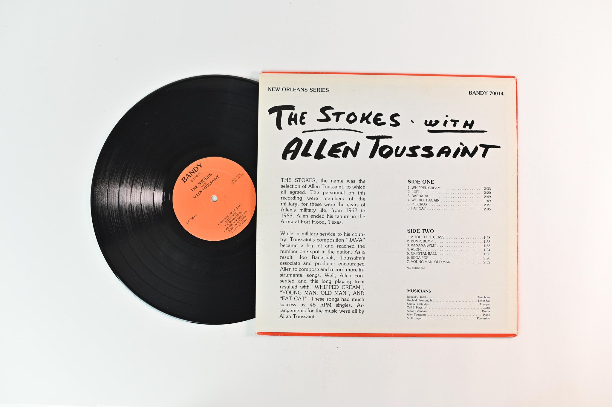 The Stokes - The Stokes With Allen Toussaint on Bandy