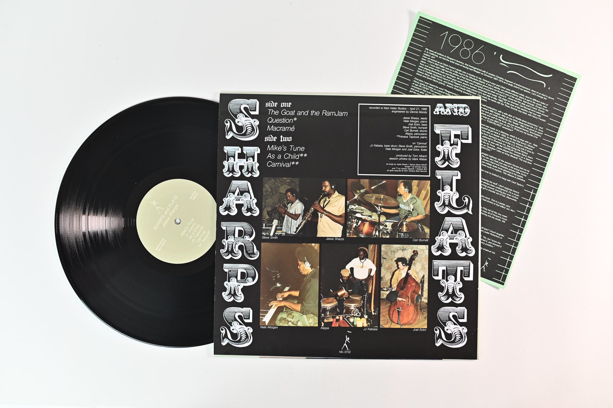 Jesse Sharps - Sharps And Flats on Nimbus West Reissue