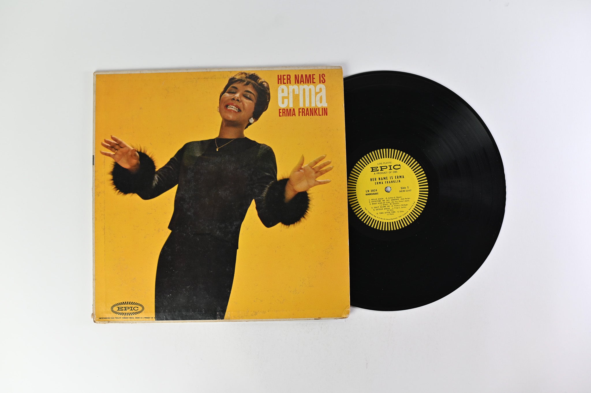 Erma Franklin - Her Name Is Erma on Epic Mono