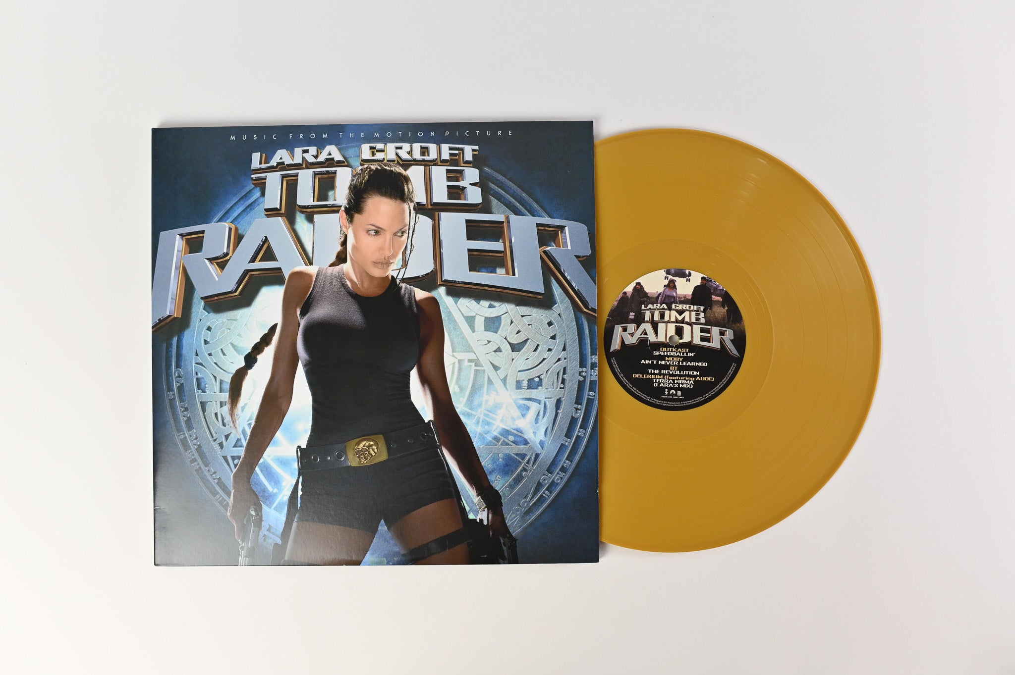 Various - Lara Croft: Tomb Raider (Music From The Motion Picture) on Real Gone RSD 2021 Gold Reissue