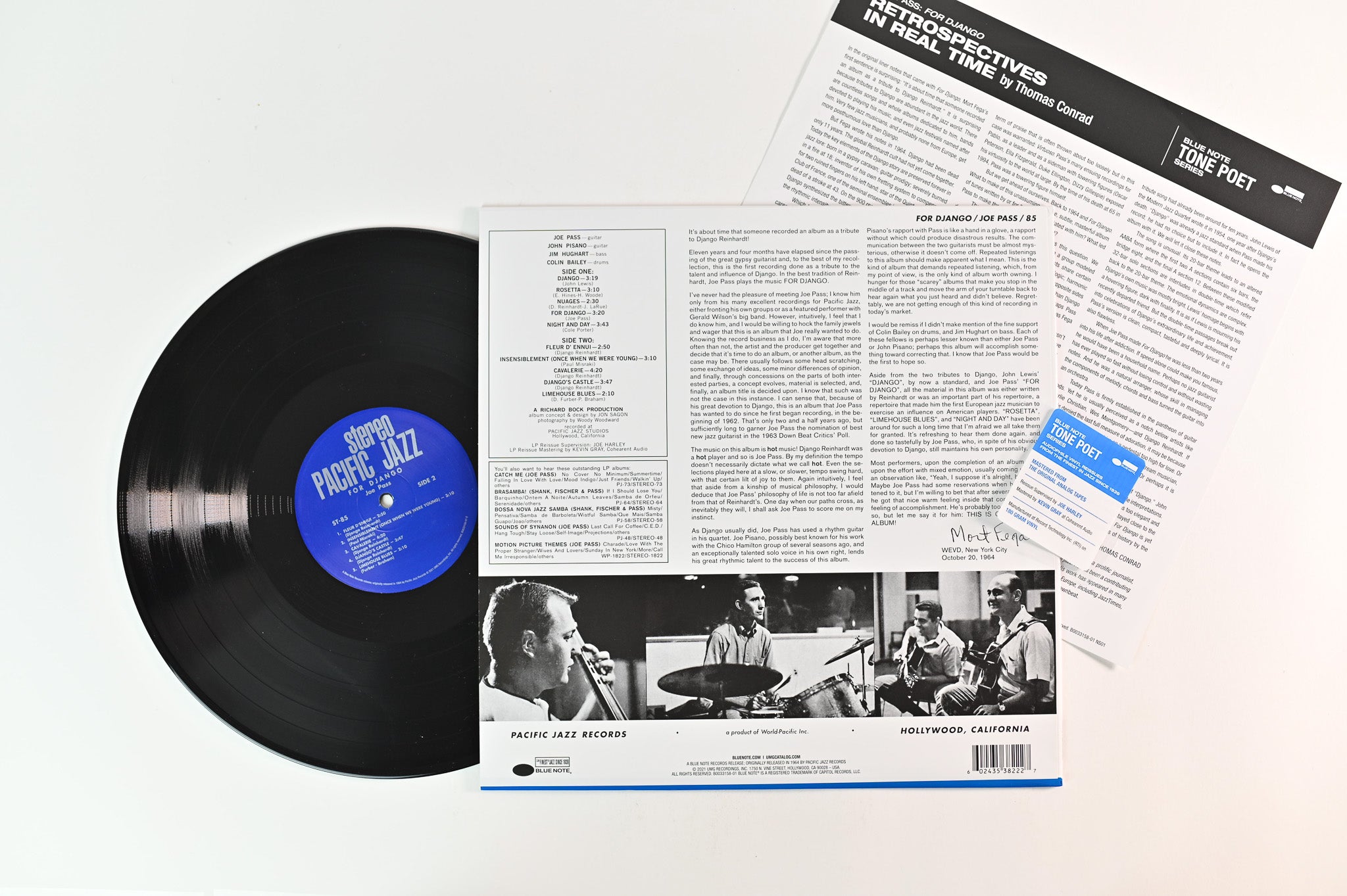 Joe Pass - For Django Blue Note Tone Poet Series Reissue