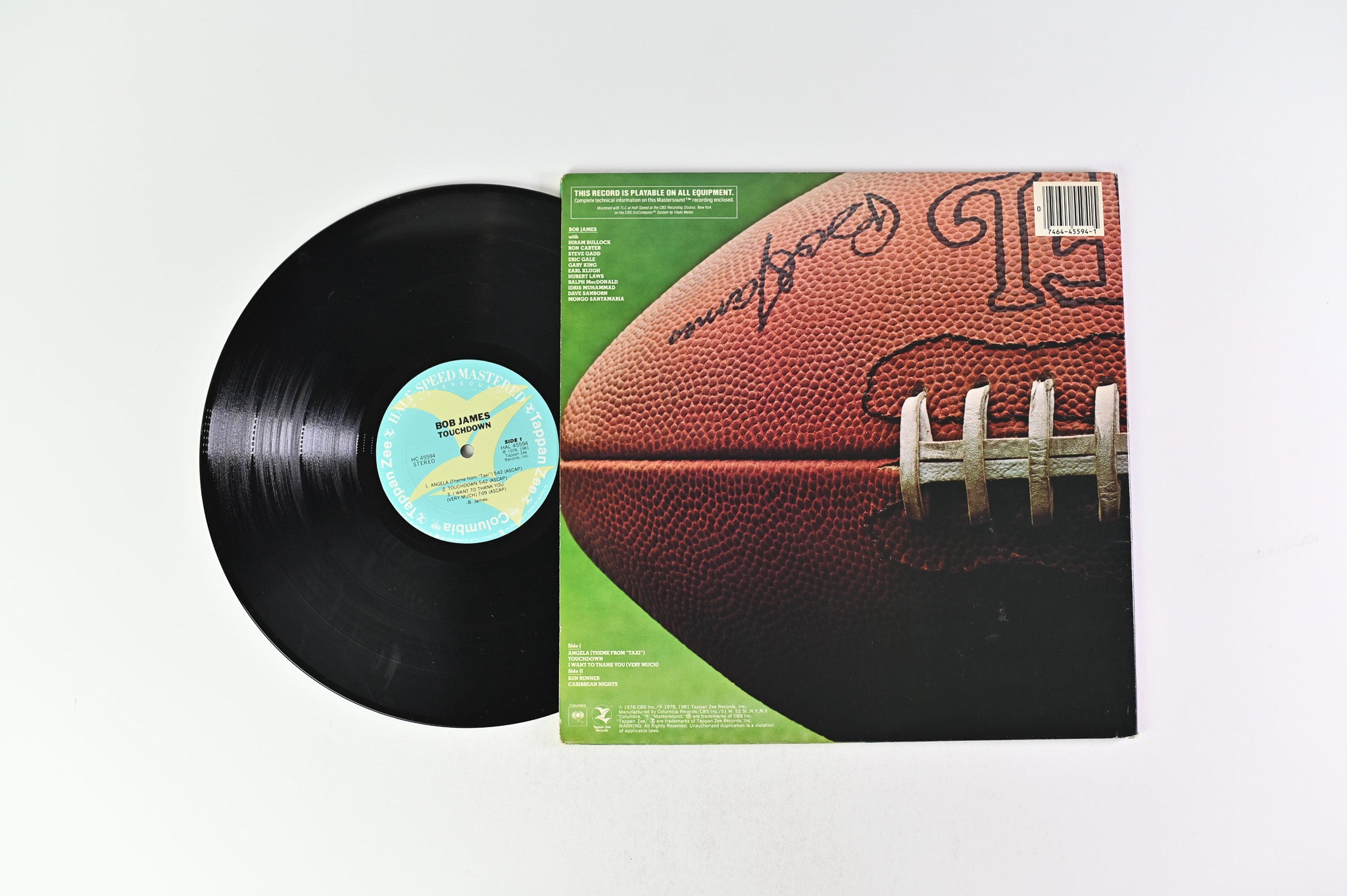 Bob James - Touchdown on Columbia/Tappan Zee Records Half-Speed Mastered