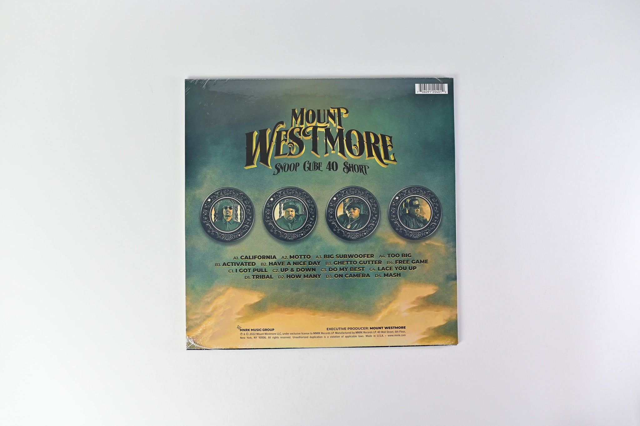 Mount Westmore - Snoop Cube 40 $hort on MNRK Sealed