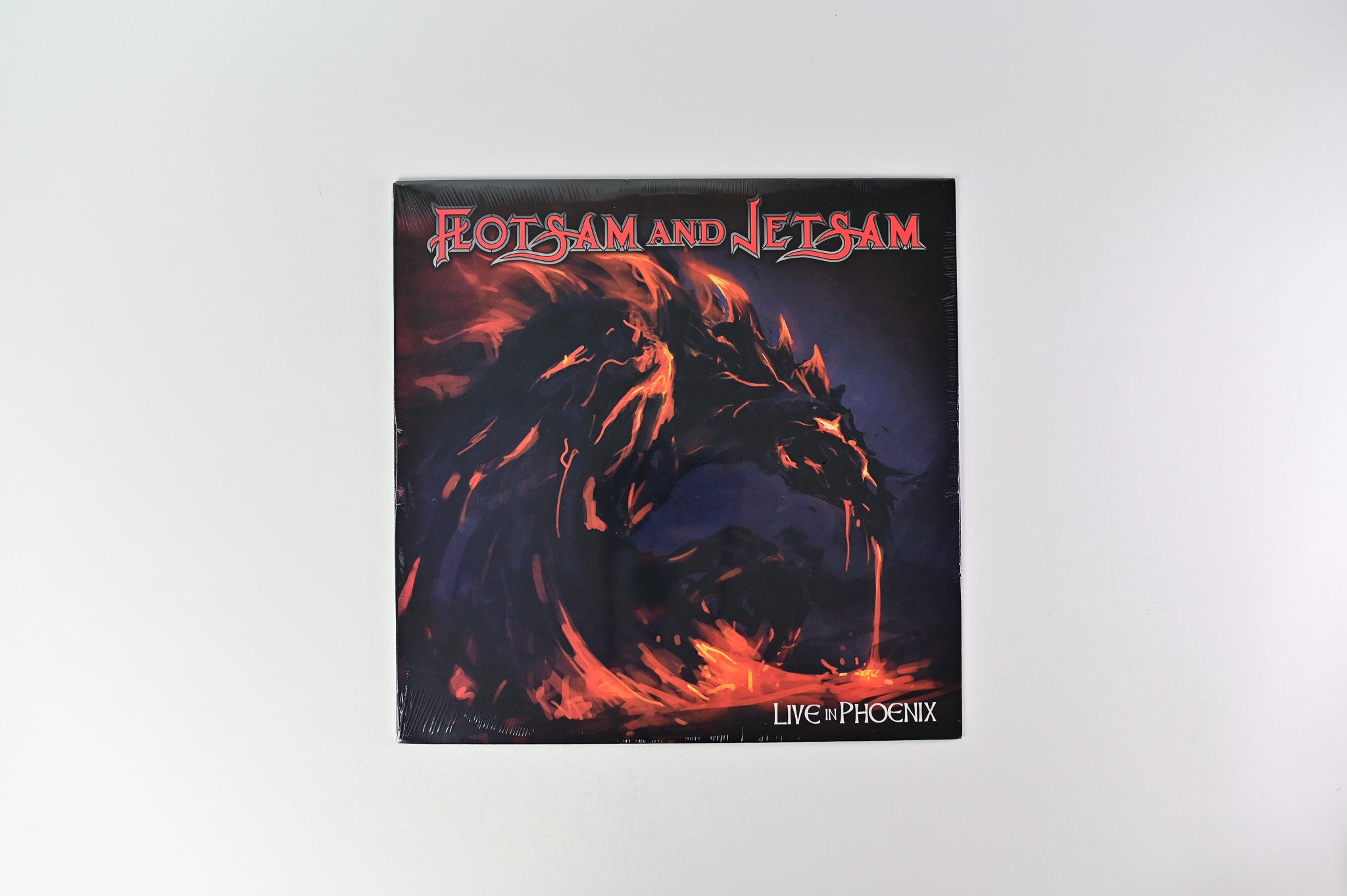 Flotsam And Jetsam - Live In Phoenix on Cleopatra Ltd Red Vinyl Sealed
