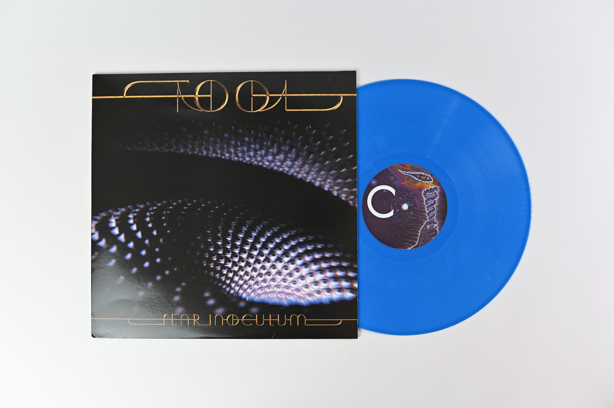 Tool - Fear Inoculum Blue Vinyl Unofficial Pressing