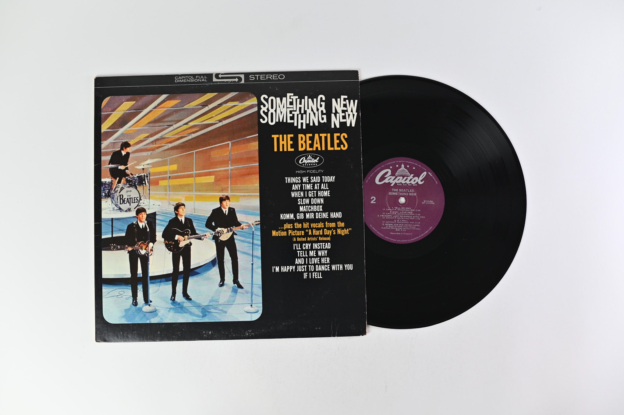 The Beatles - Something New on Capitol Records Reissue