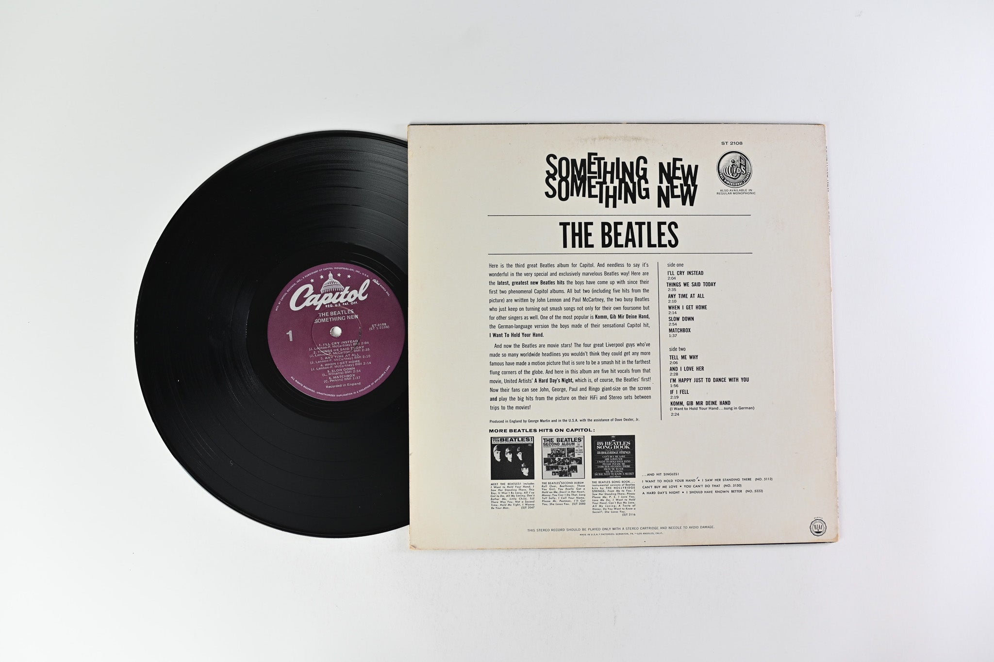 The Beatles - Something New on Capitol Records Reissue