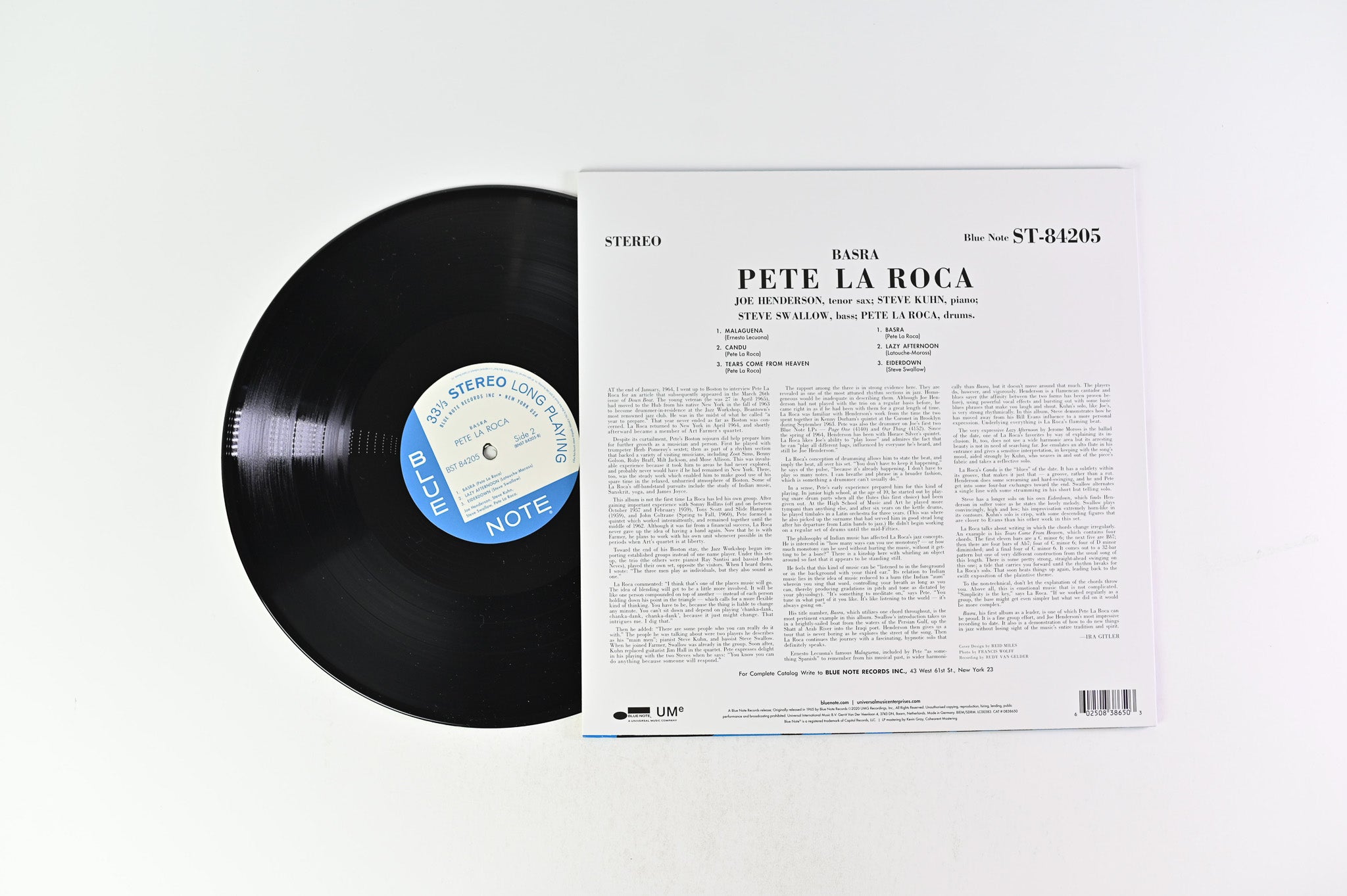 Pete La Roca - Basra on Blue Note 80 Vinyl Reissue Series
