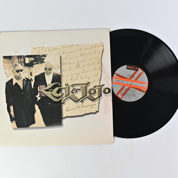 Kc and jojo LP レコード K-Ci & JoJo - Love Always on MCA Records
