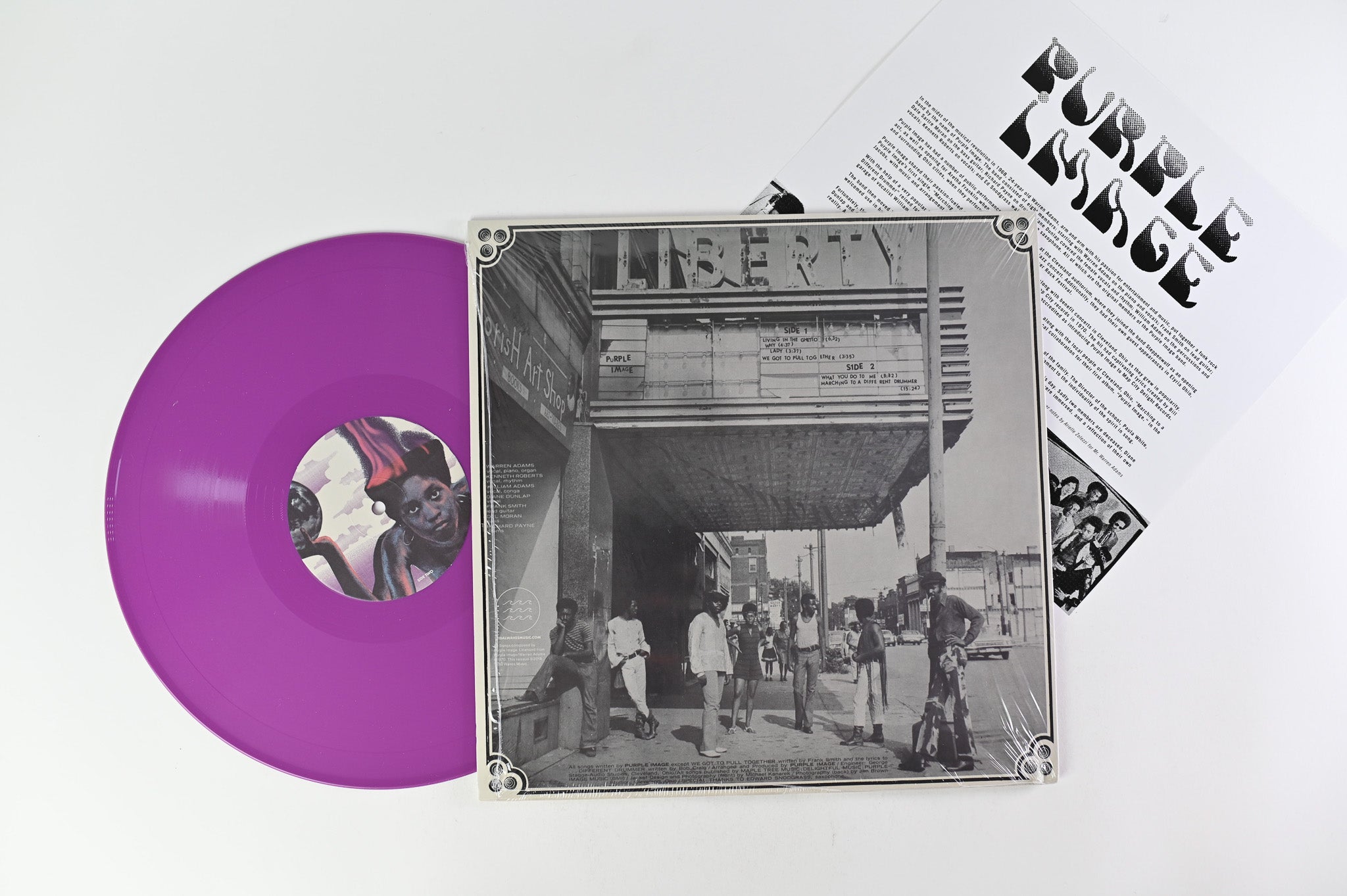 Purple Image - Purple Image on Tidal Waves Music - Purple Vinyl