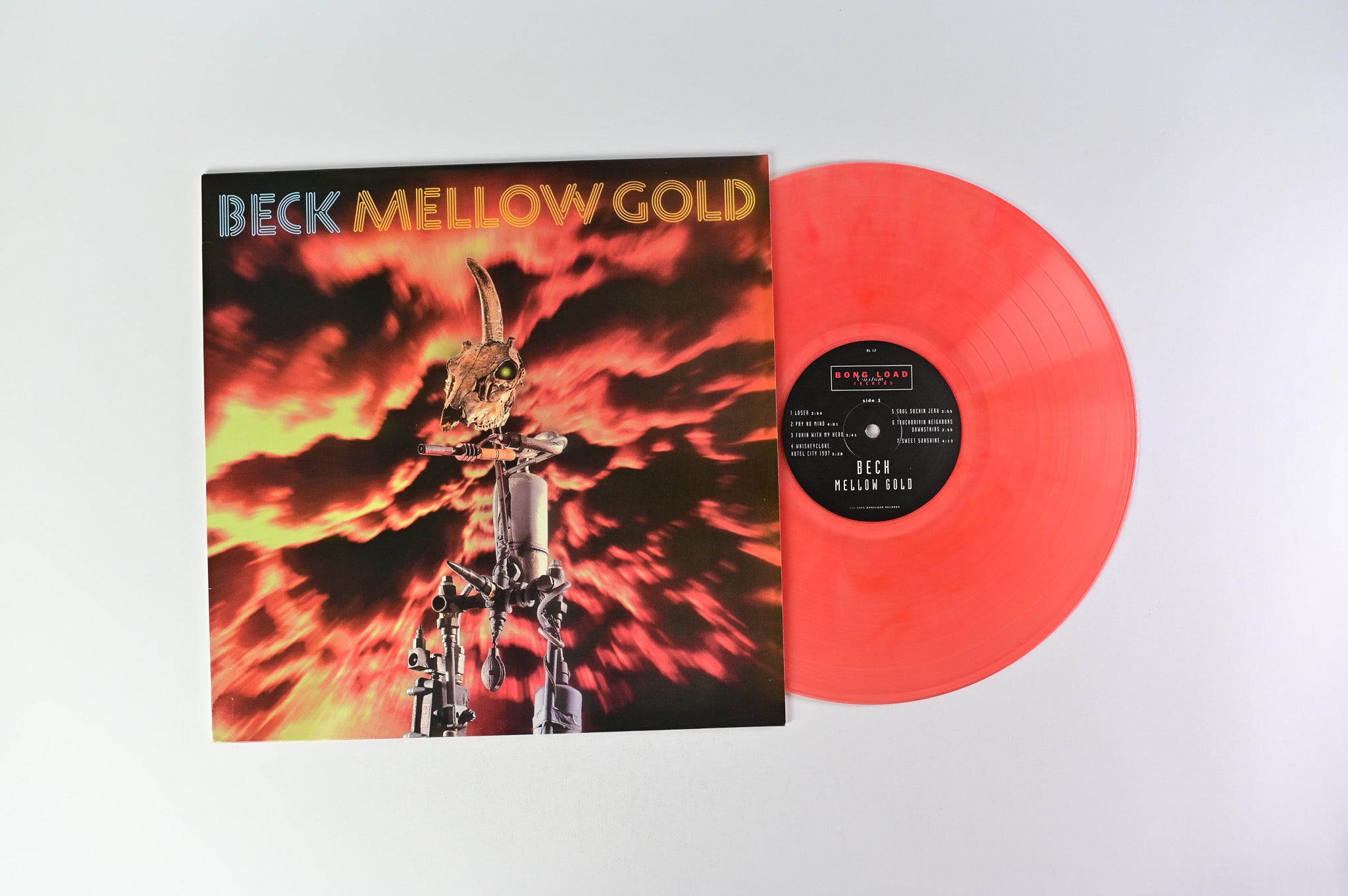 Beck - Mellow Gold on Bong Load Pink Translucent Unofficial