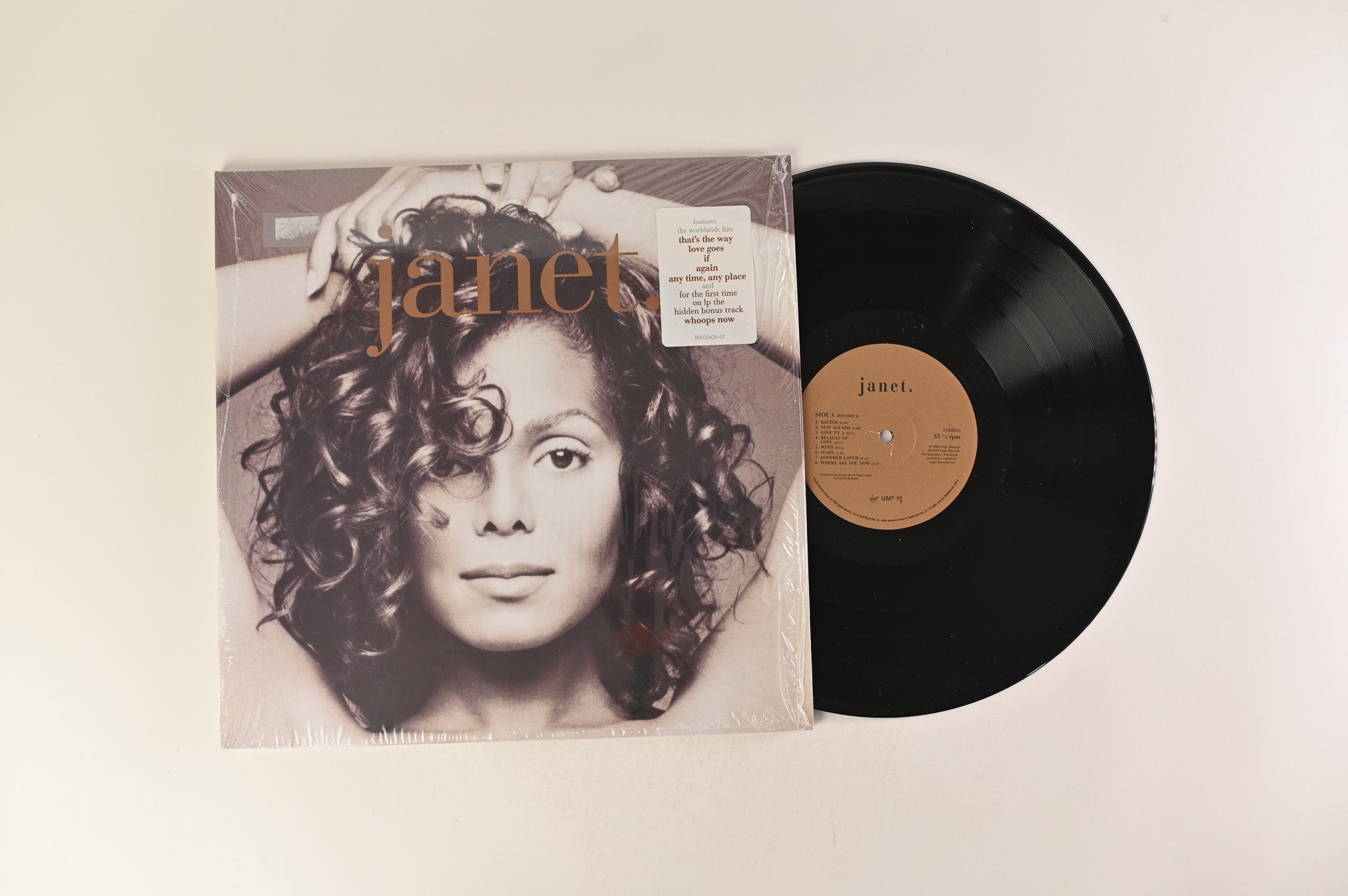 Janet Jackson - Janet. on Virgin Reissue