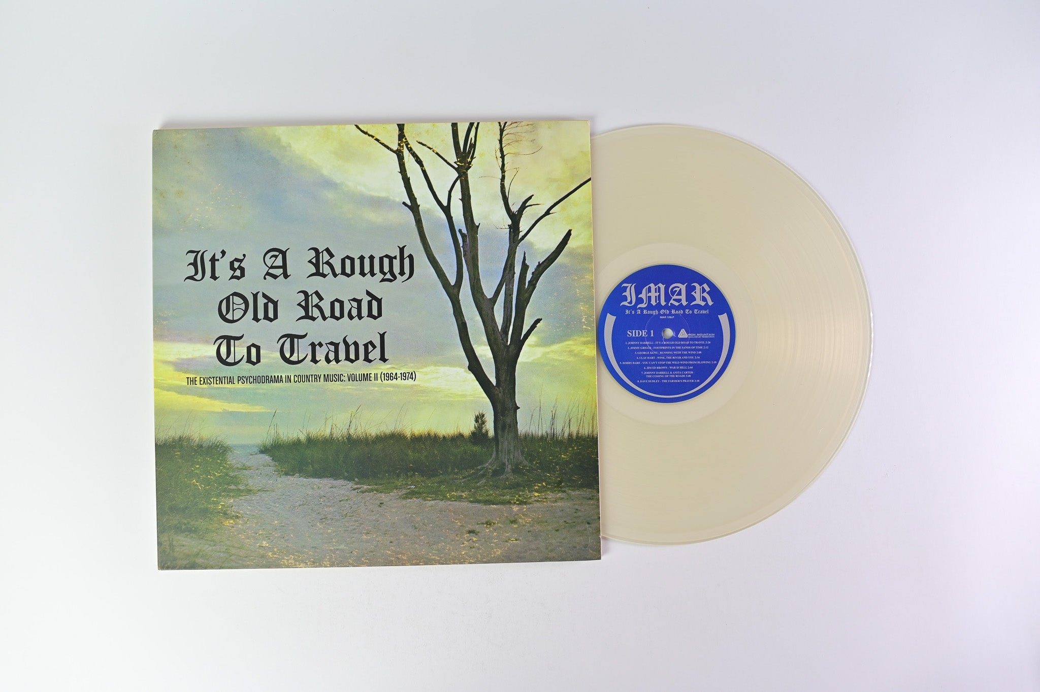 Various - It's A Rough Old Road To Travel - The Existential Psychodrama In Country Music: Volume II (1964-1974) on Omni Clear Vinyl