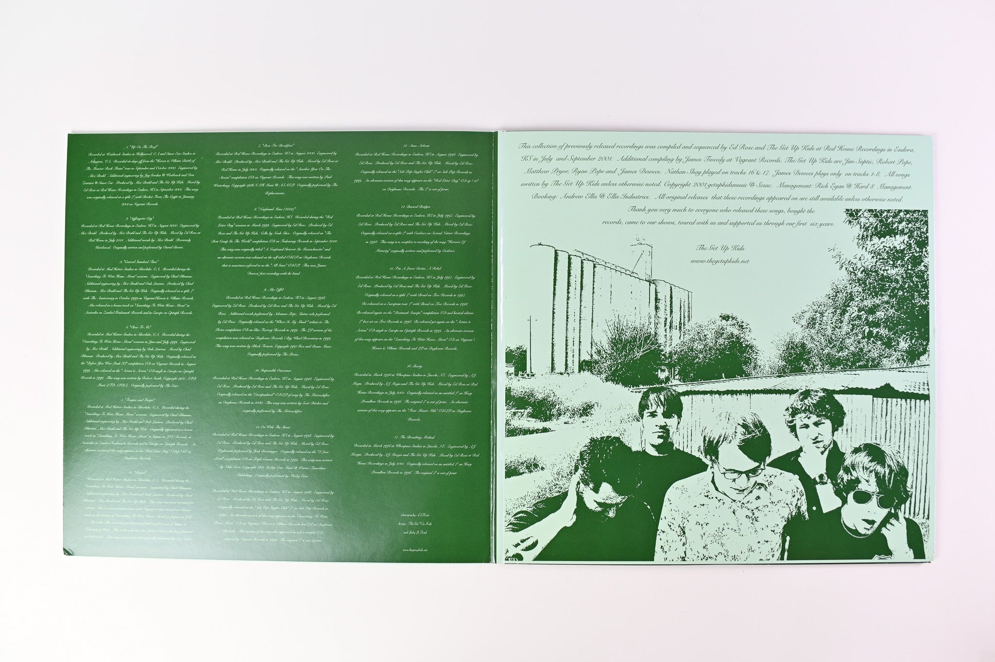 The Get Up Kids - Eudora on Vagrant Ltd Mint Vinyl Reissue